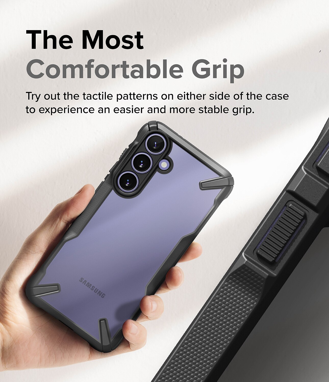 Coque Fusion X Samsung Galaxy S24, Noir