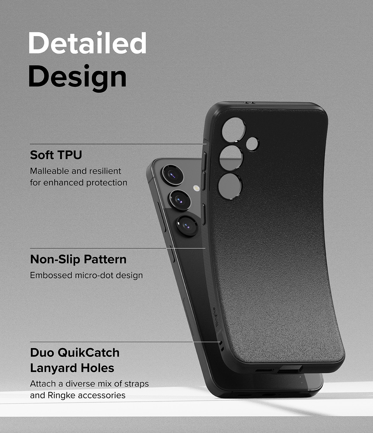 Coque Onyx Samsung Galaxy S24, Black