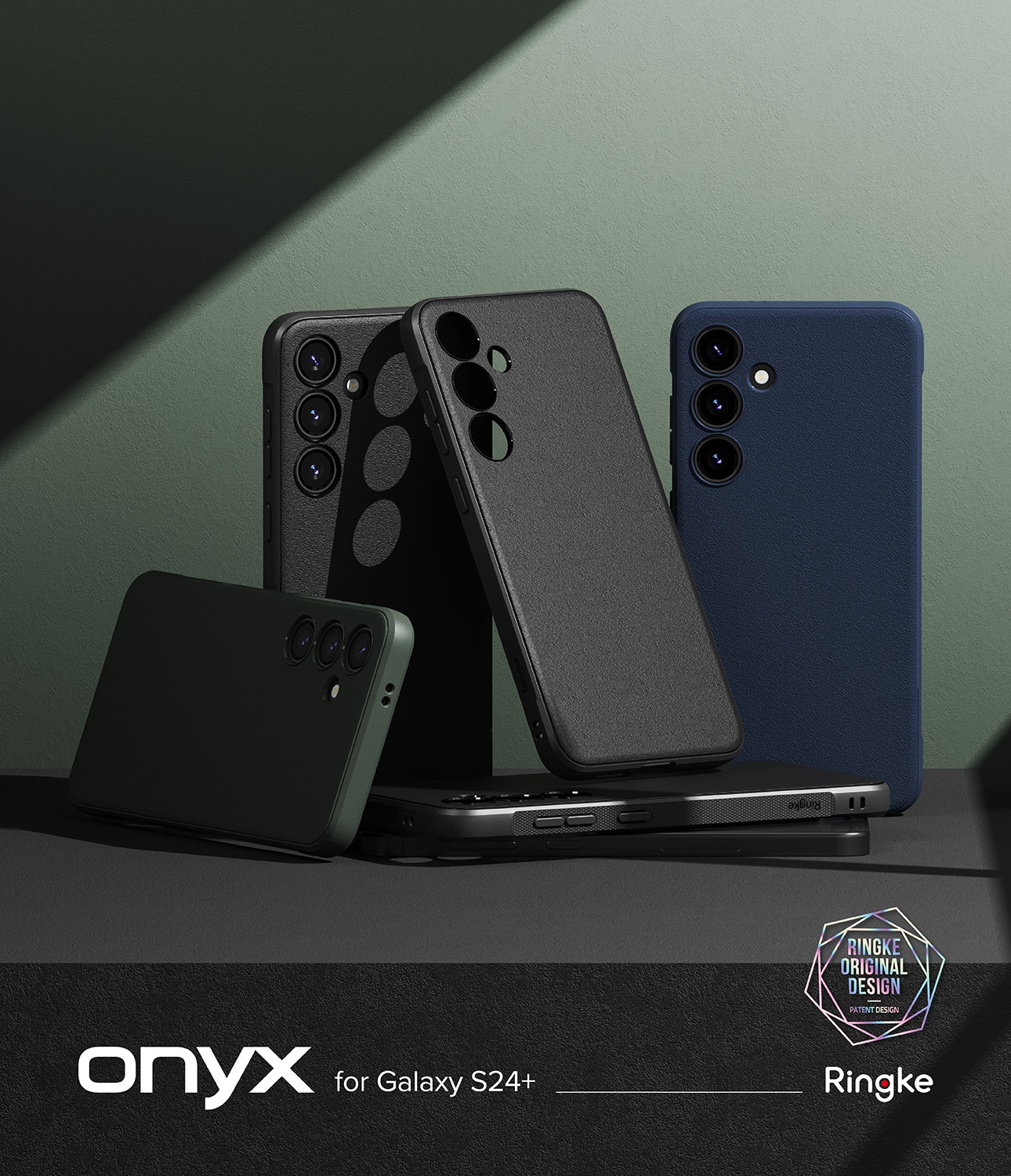 Coque Onyx Samsung Galaxy S24, Dark Green