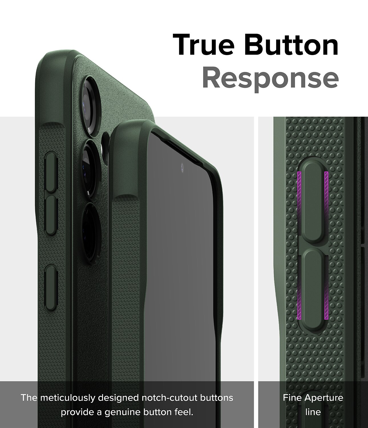 Coque Onyx Samsung Galaxy S24 Plus, Dark Green