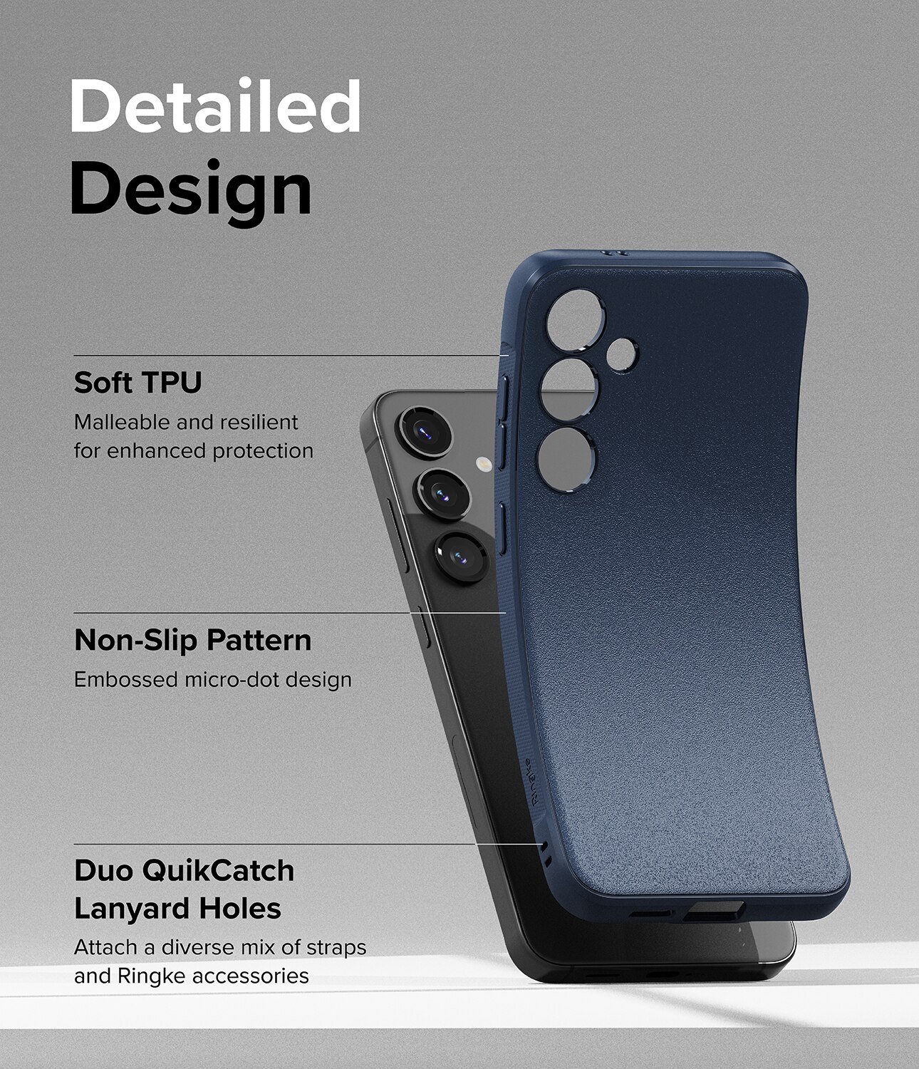 Coque Onyx Samsung Galaxy S24, Navy