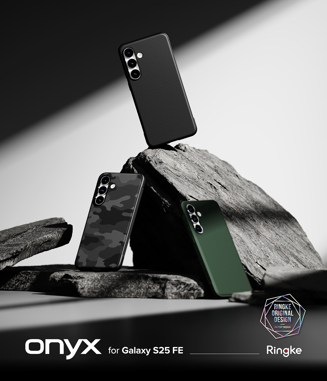 Coque Onyx Samsung Galaxy S25 FE, Black