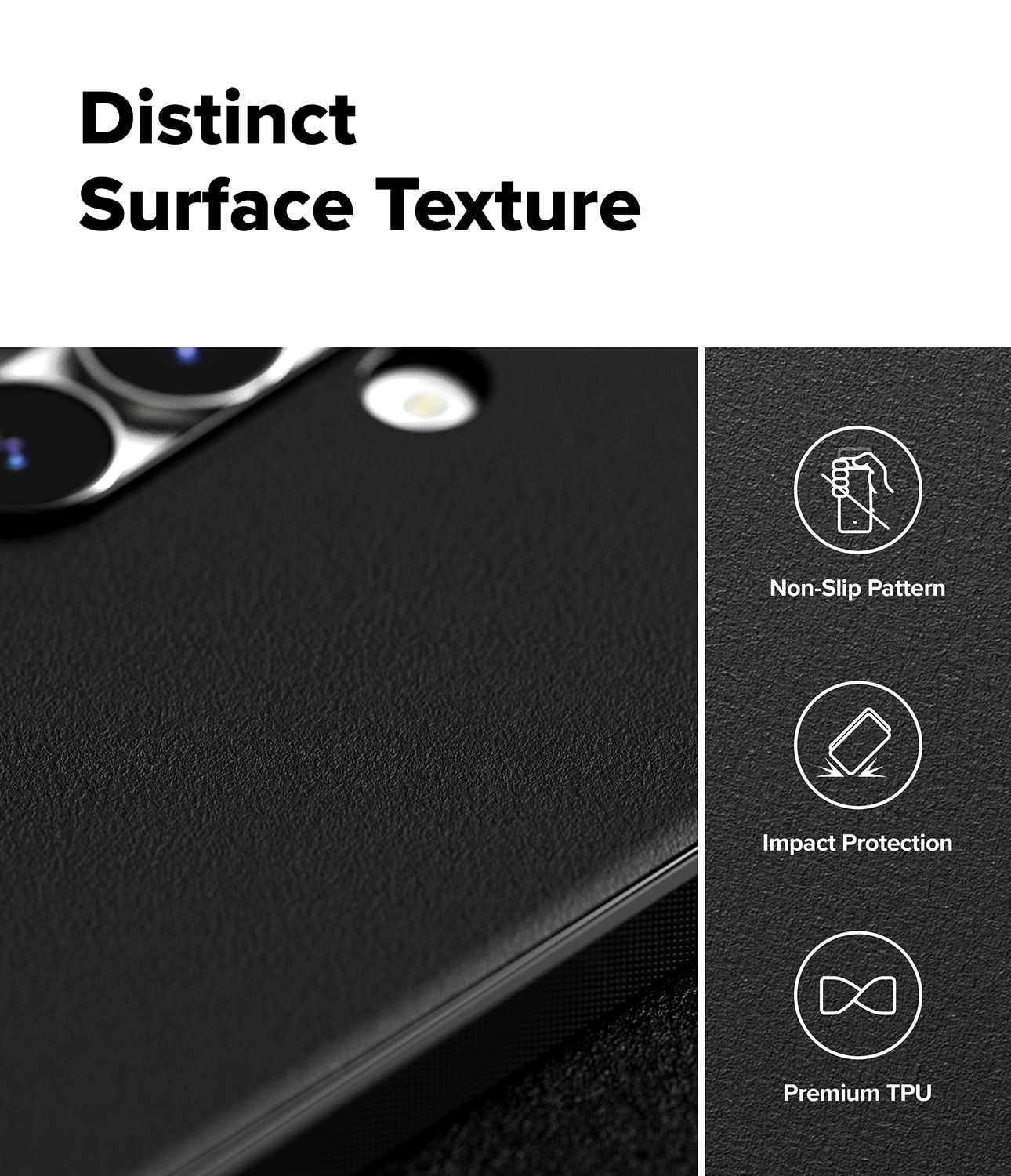 Coque Onyx Samsung Galaxy S25 FE, Black