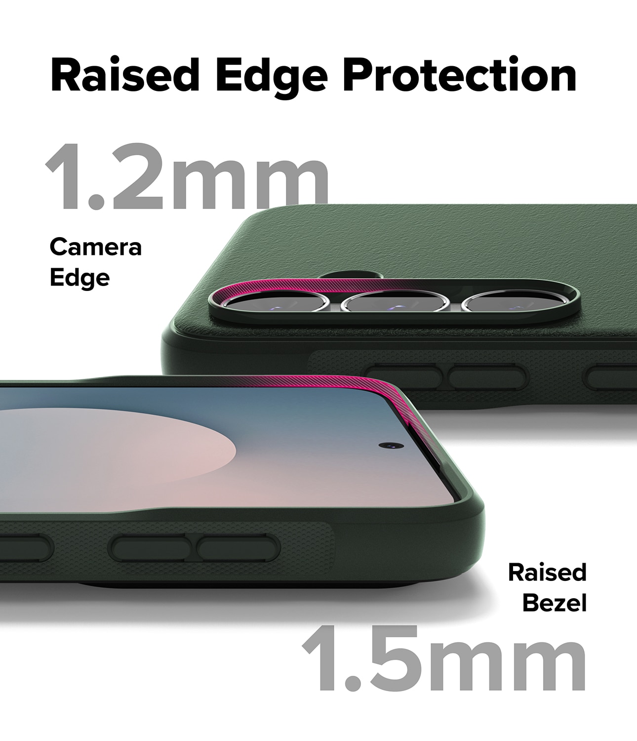 Coque Onyx Samsung Galaxy S25 FE, Dark Green