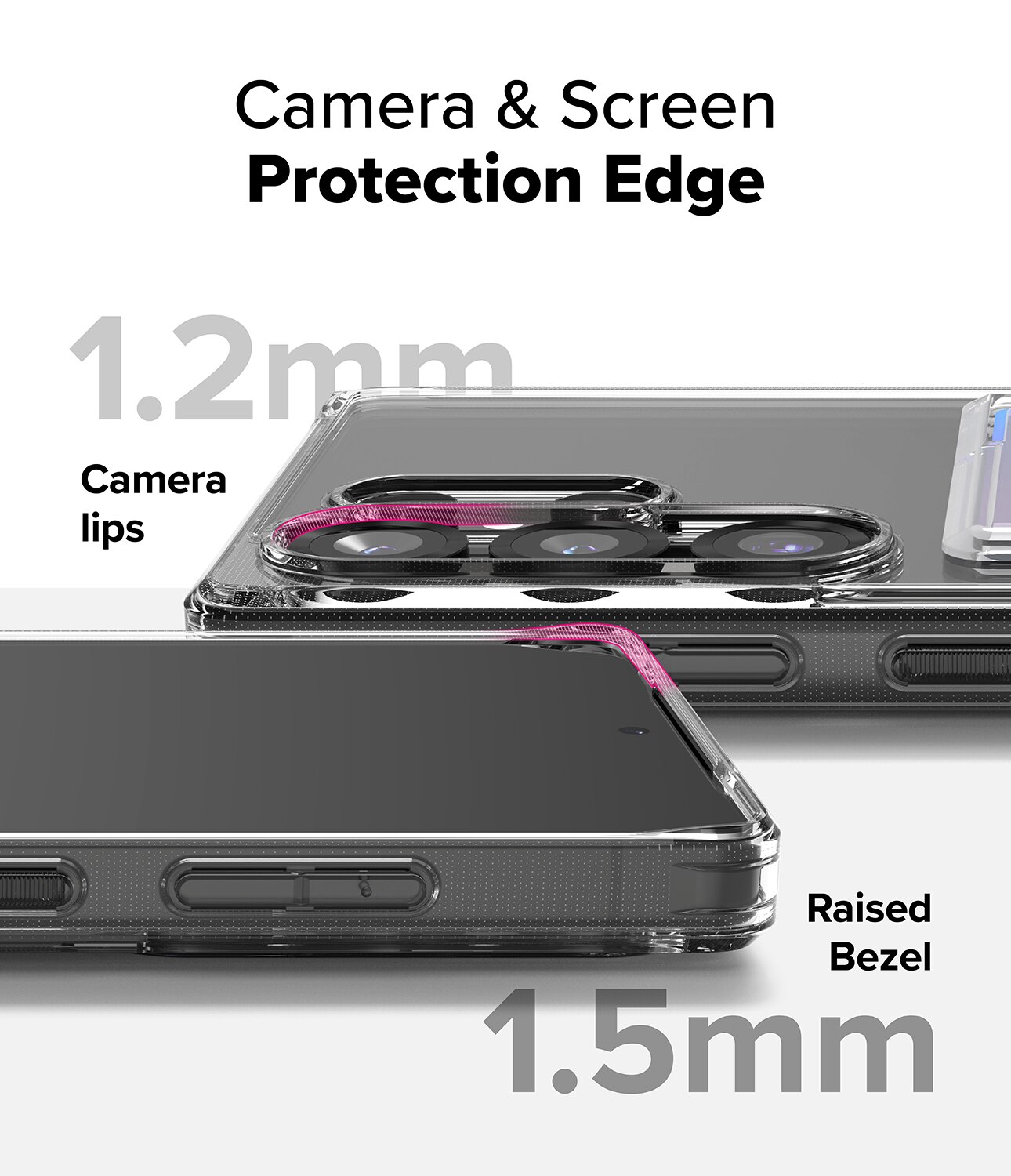 Coque Fusion Card Samsung Galaxy S25 Ultra, transparent
