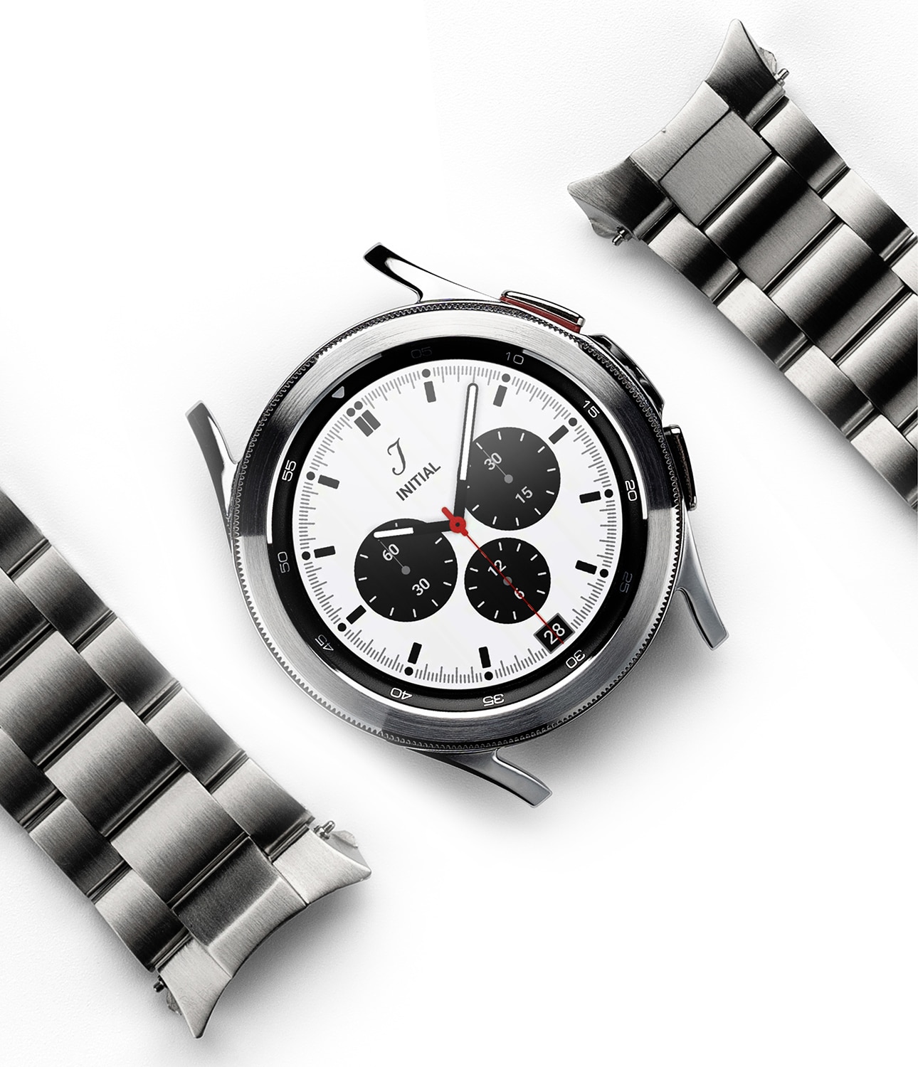 Metal One Bracelet Samsung Galaxy Watch 6 Classic 47mm Argent