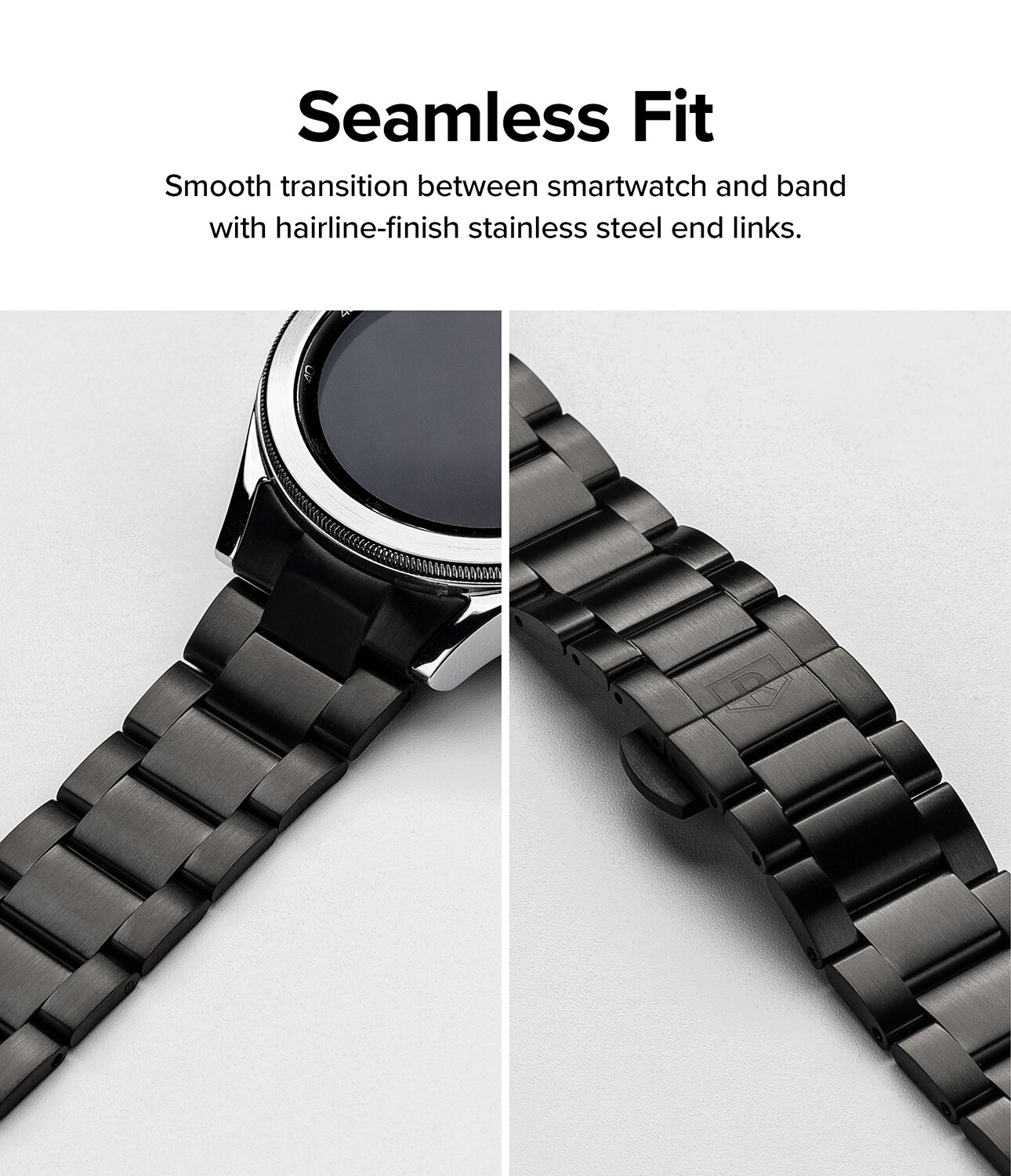 Metal One Bracelet Samsung Galaxy Watch 6 Classic 47mm Noir