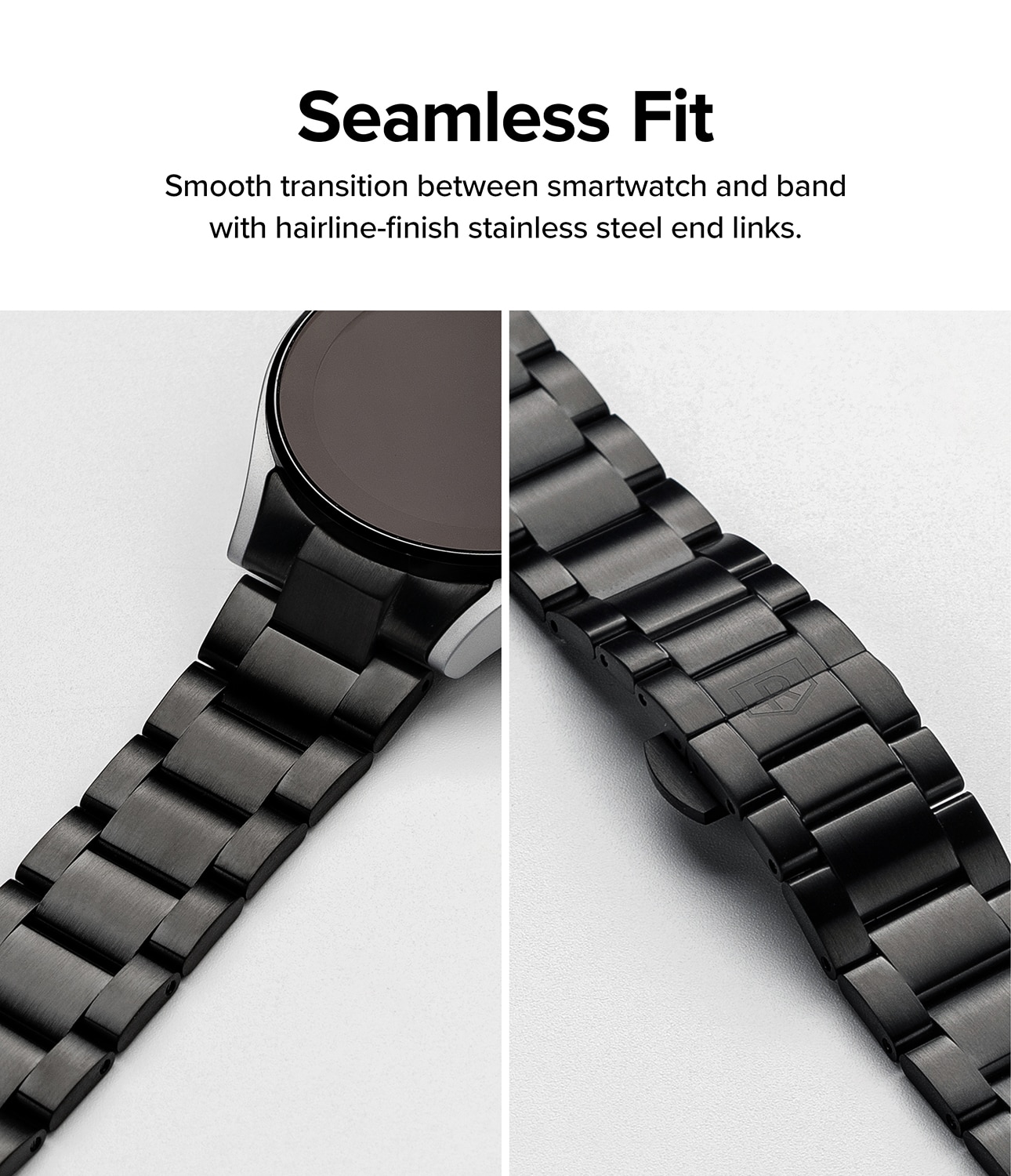 Metal One Bracelet Samsung Galaxy Watch 4/5 40mm Black
