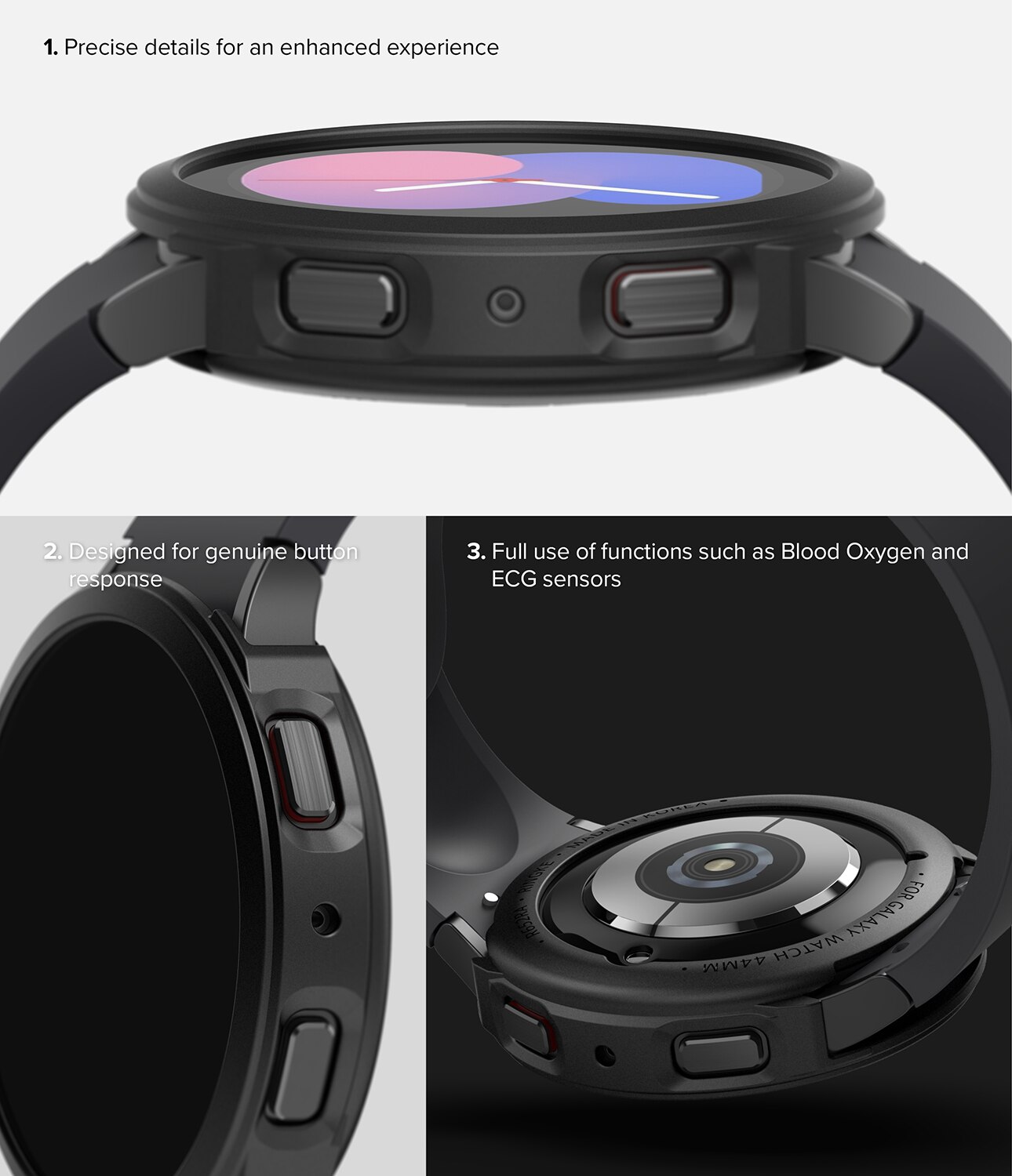 Coque Air Sports Samsung Galaxy Watch 5 40mm Noir
