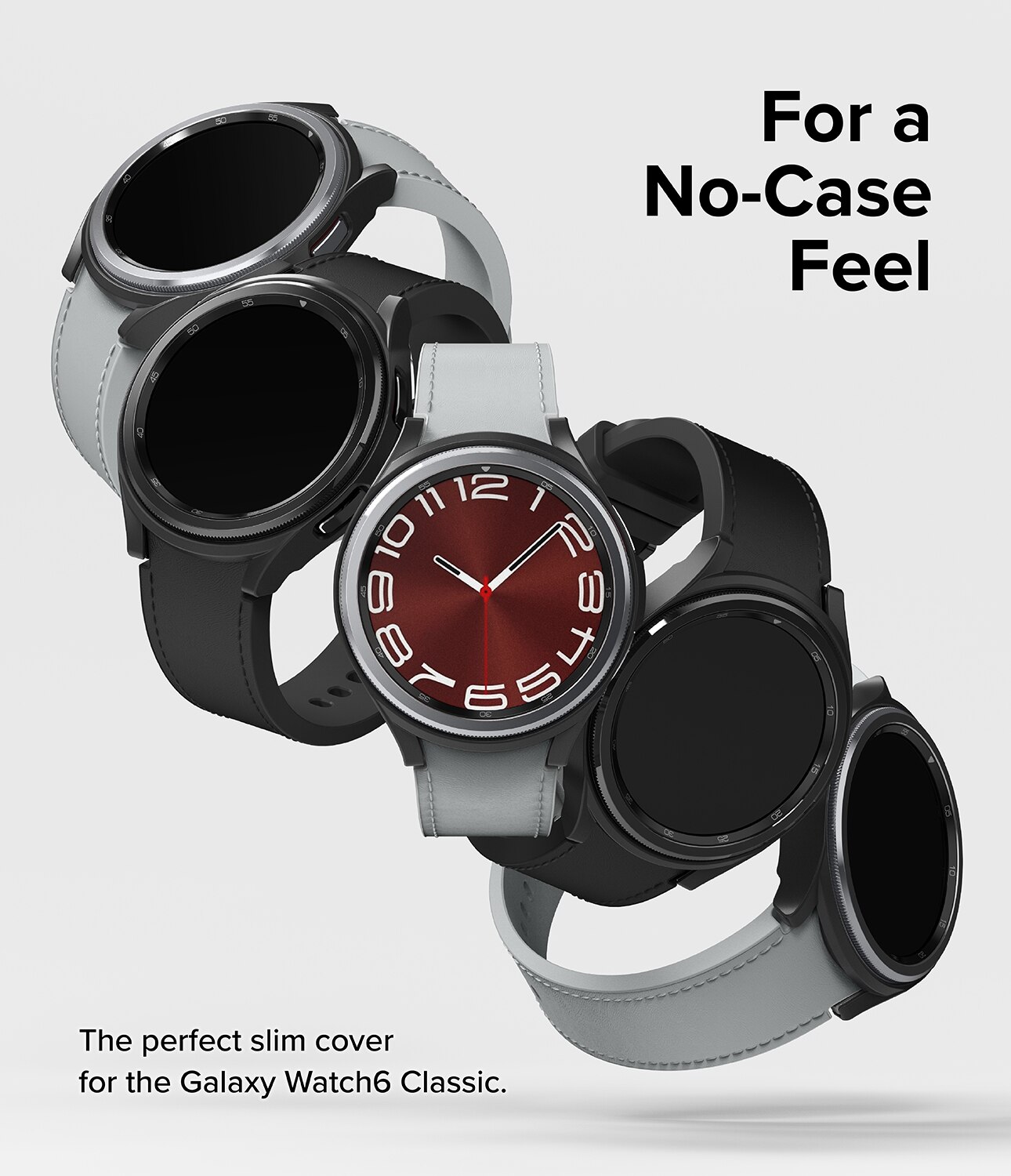 Coque Slim (2 pièces) Samsung Galaxy Watch 6 Classic 47mm, Multi-couleur / motif
