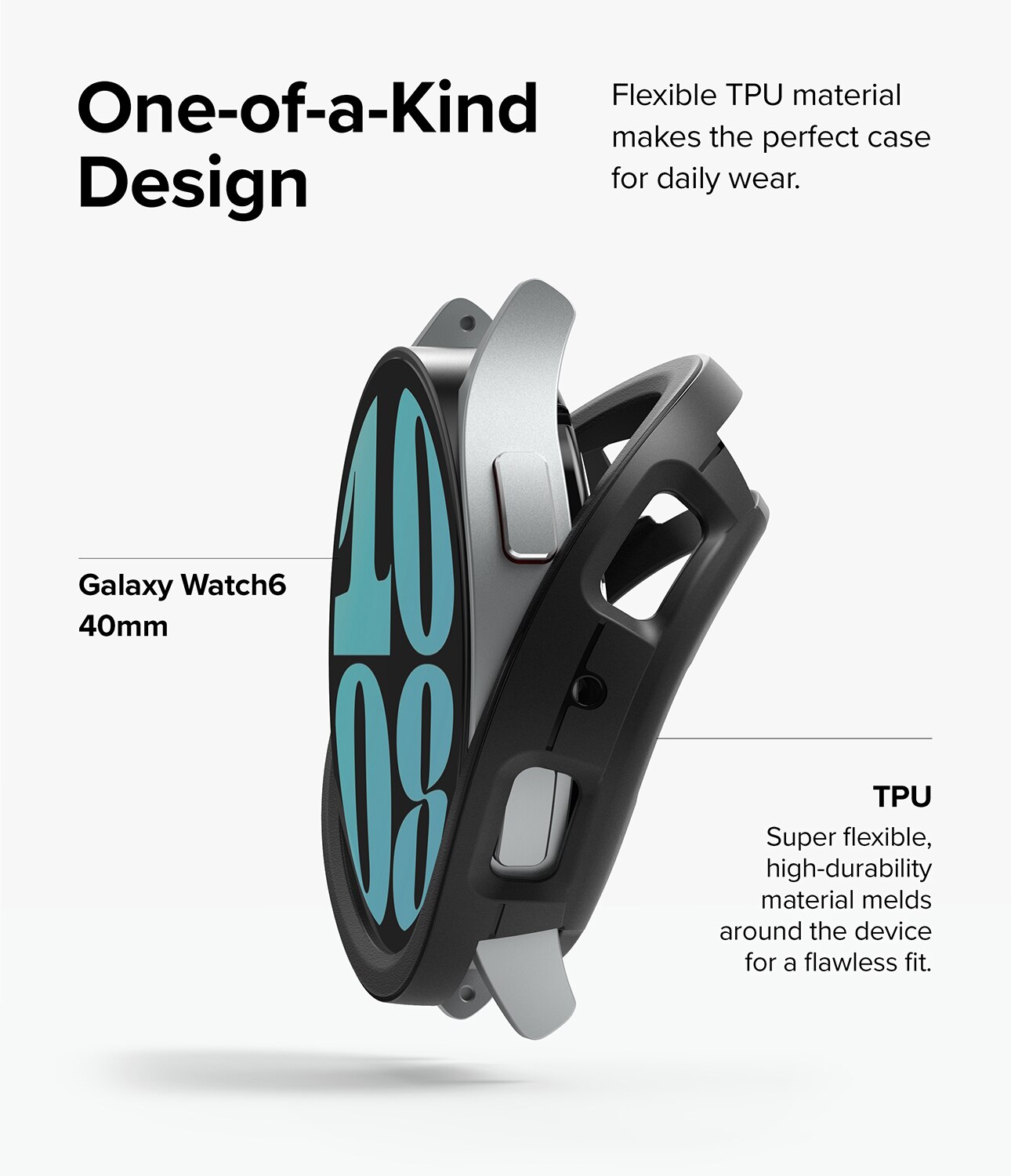 Coque Air Sports Samsung Galaxy Watch 6 40mm Black