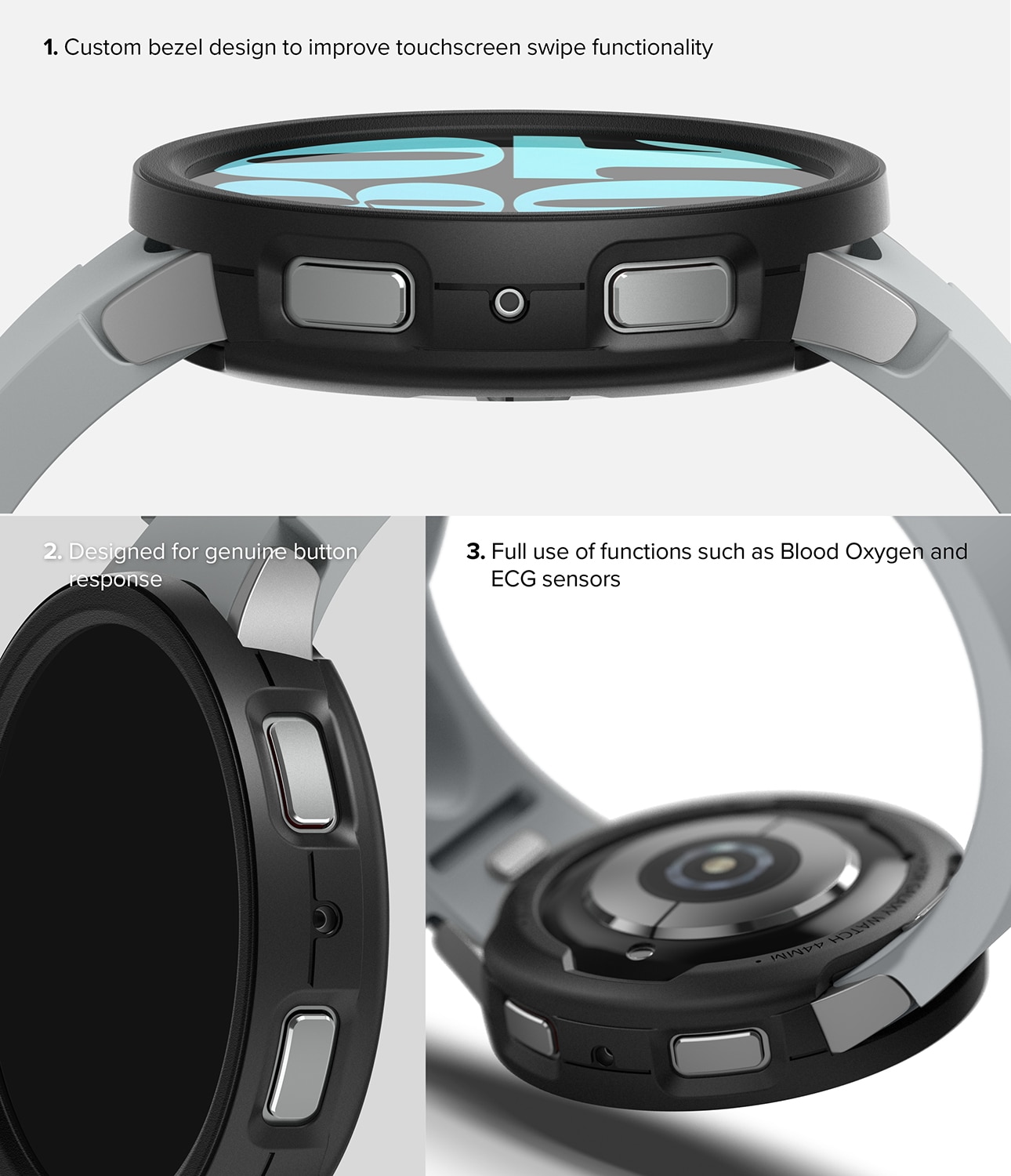 Coque Air Sports Samsung Galaxy Watch 6 40mm Black