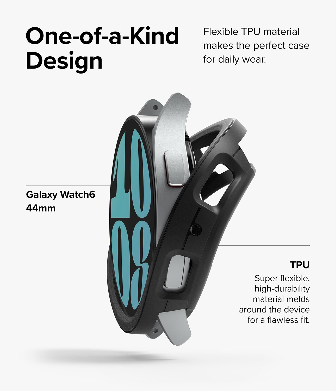 Coque Air Sports Samsung Galaxy Watch 6 44mm Black