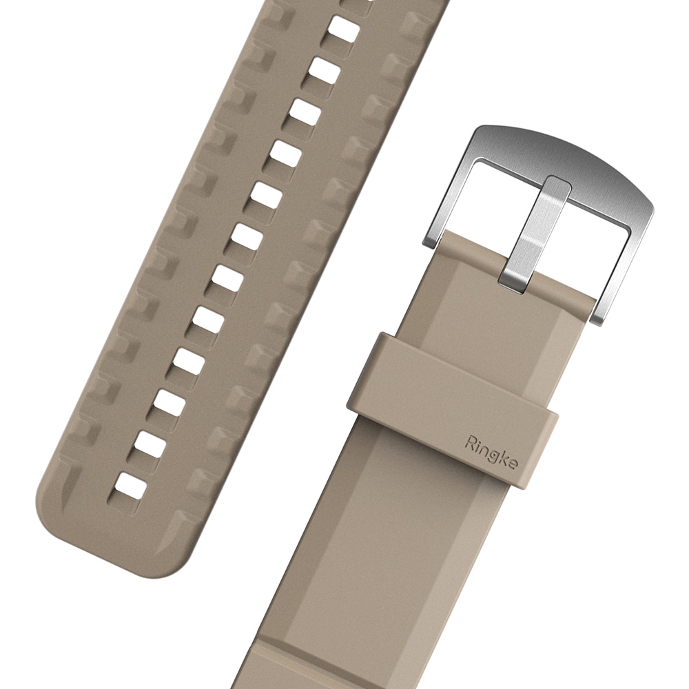 Rubber One Bold Band Hama Fit Watch 4910, Gray Sand