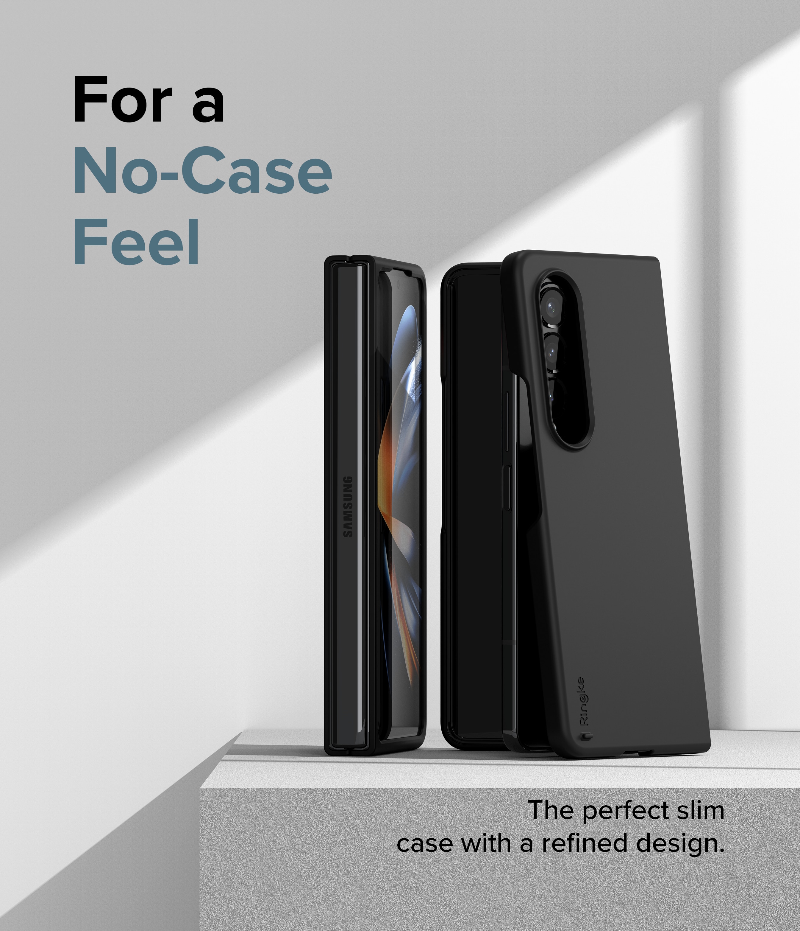 Coque Slim Samsung Galaxy Z Fold 4 Black