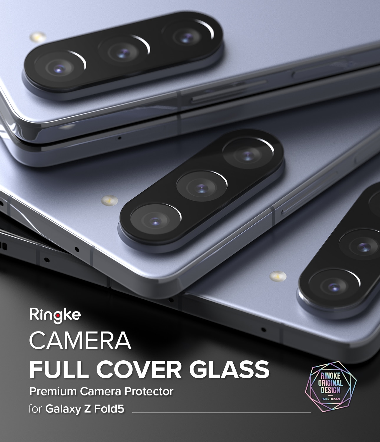 Camera Protector Glass (2 pièces) Samsung Galaxy Z Fold 5 Transparent