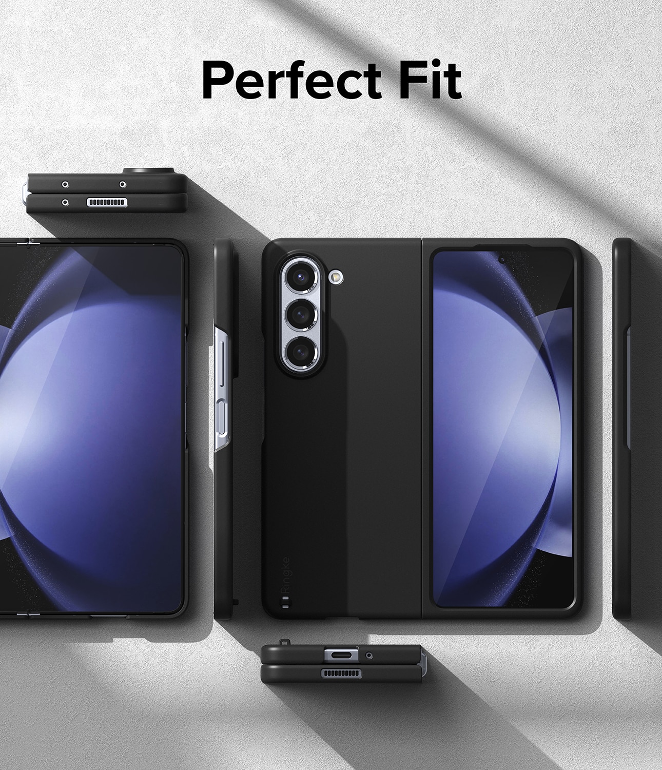 Coque Slim Samsung Galaxy Z Fold 5 Black