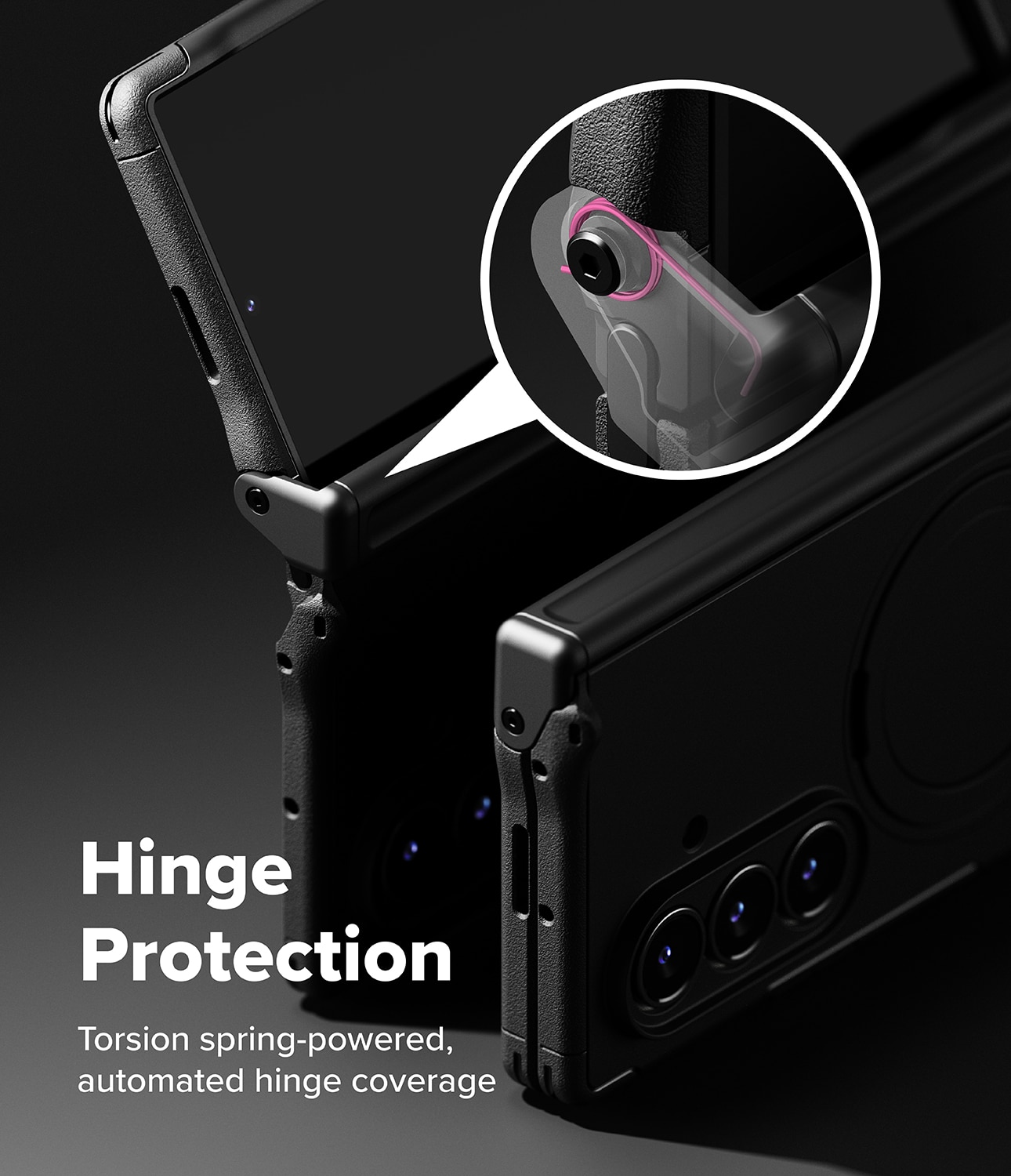 Alles Magnetic Coque Samsung Galaxy Z Fold 7, noir