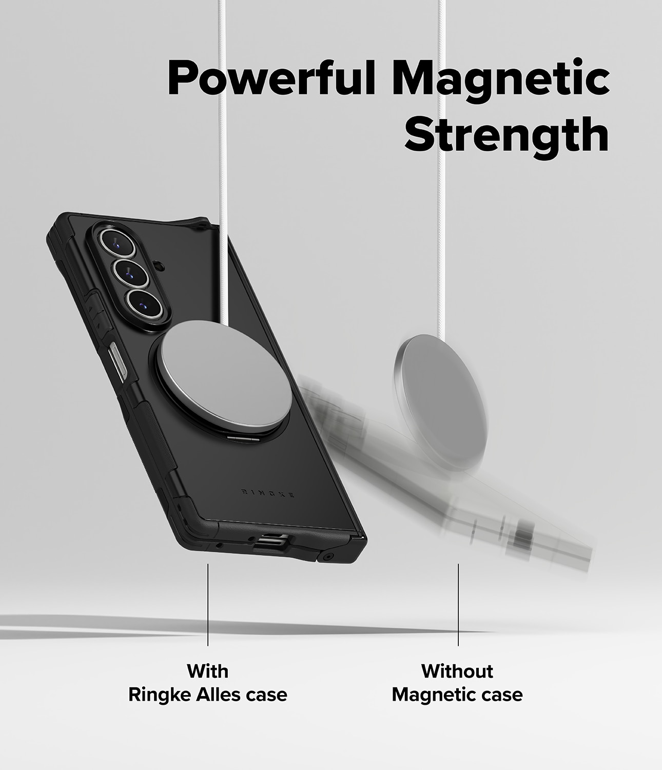 Alles Magnetic Coque Samsung Galaxy Z Fold 7, noir