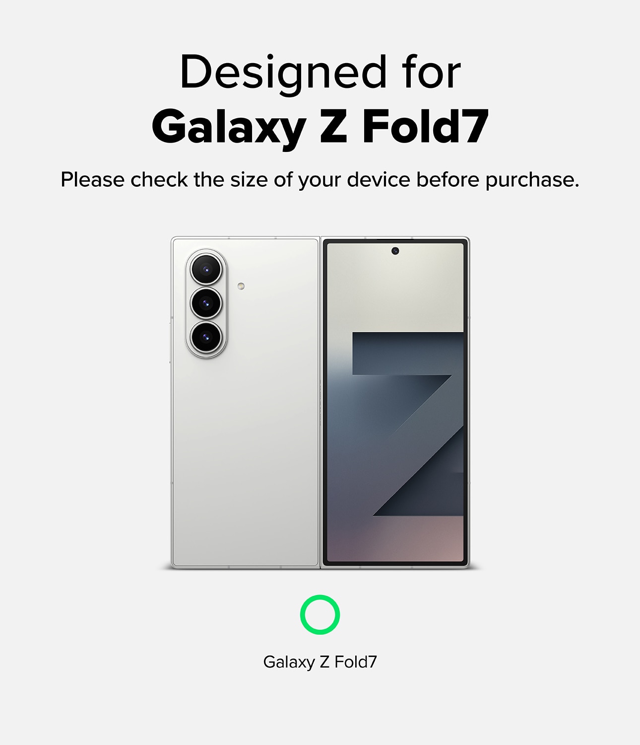 Dual Easy Pro Screen Protector (2 pièces) Samsung Galaxy Z Fold 7