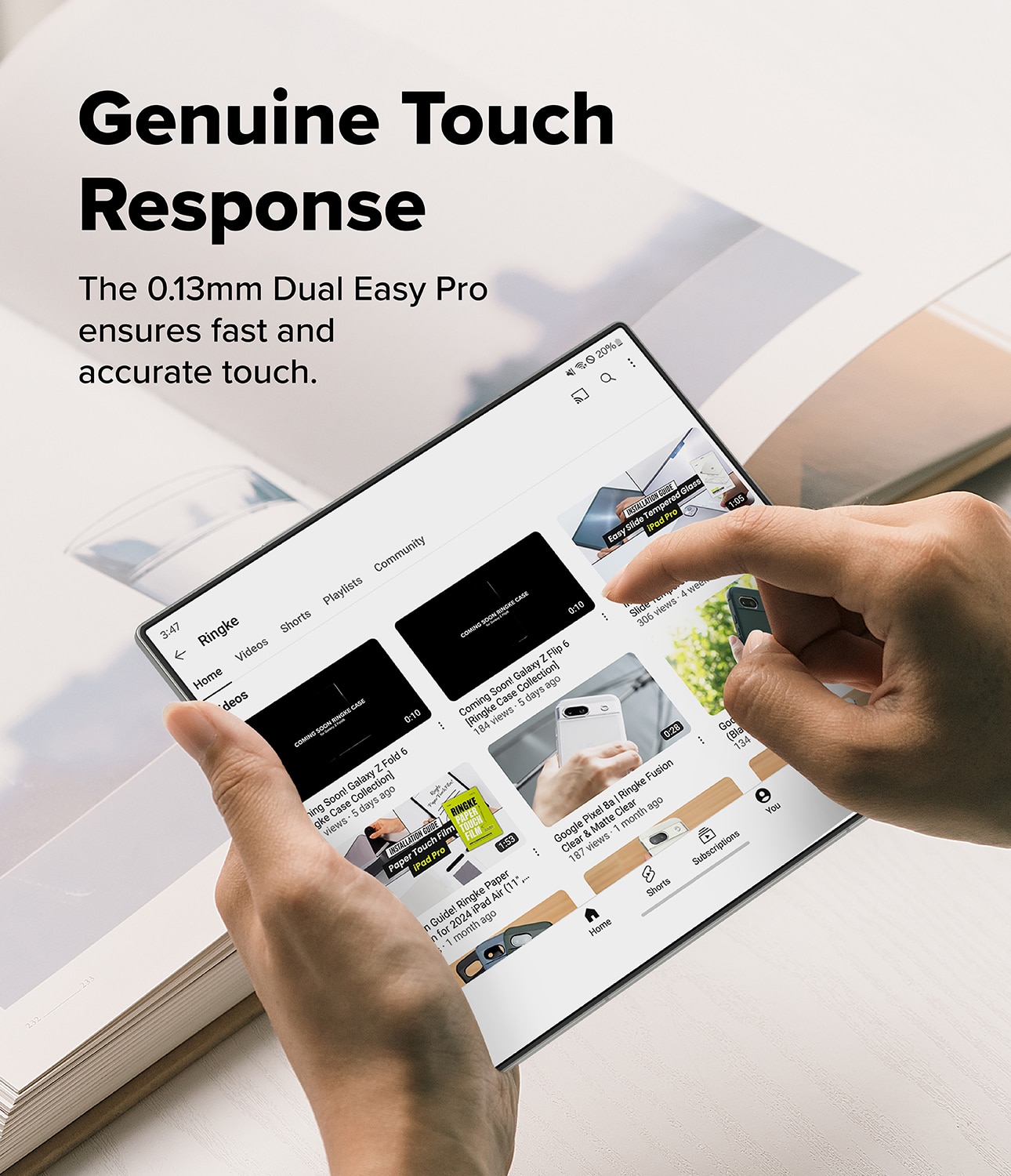 Dual Easy Pro Screen Protector (2 pièces) Samsung Galaxy Z Fold 7
