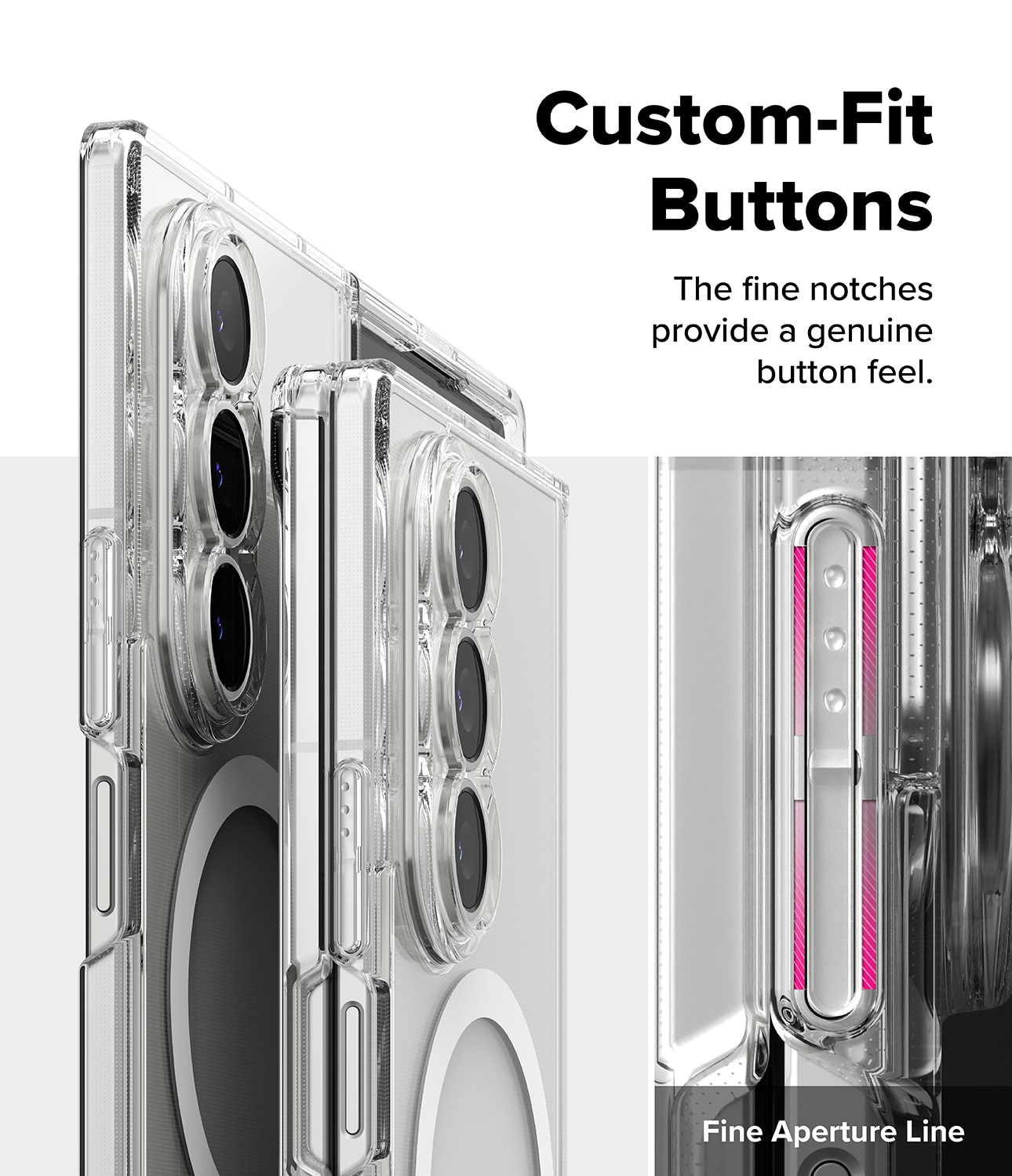 Coque Fusion Magnetic Samsung Galaxy Z Fold 7 Transparent