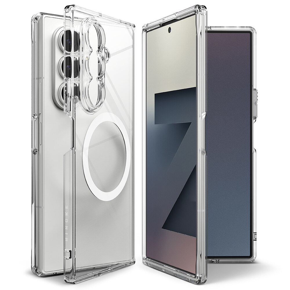 Coque Fusion Magnetic Samsung Galaxy Z Fold 7 Transparent