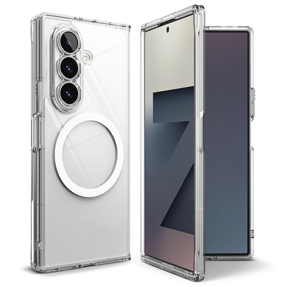 Coque Fusion Magnetic Samsung Galaxy Z Fold 7 Transparent