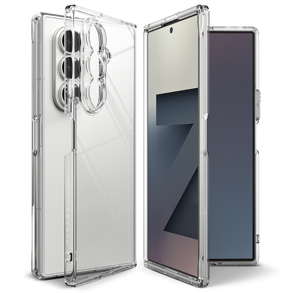 Coque Fusion Samsung Galaxy Z Fold 7, Clear
