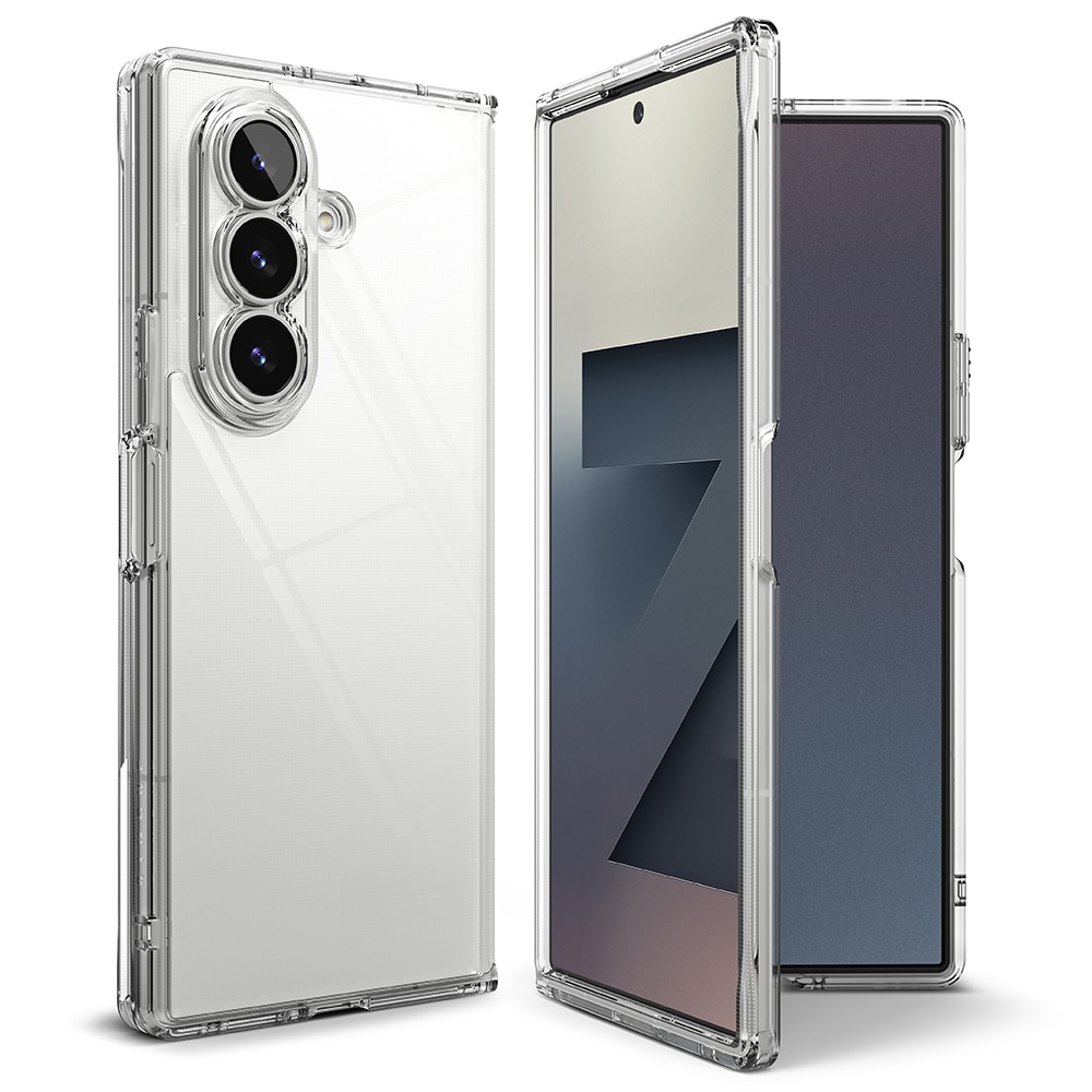 Coque Fusion Samsung Galaxy Z Fold 7, Clear