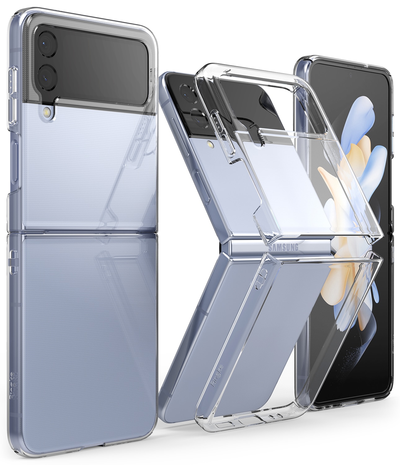 Coque Slim Samsung Galaxy Z Flip 4 Clear