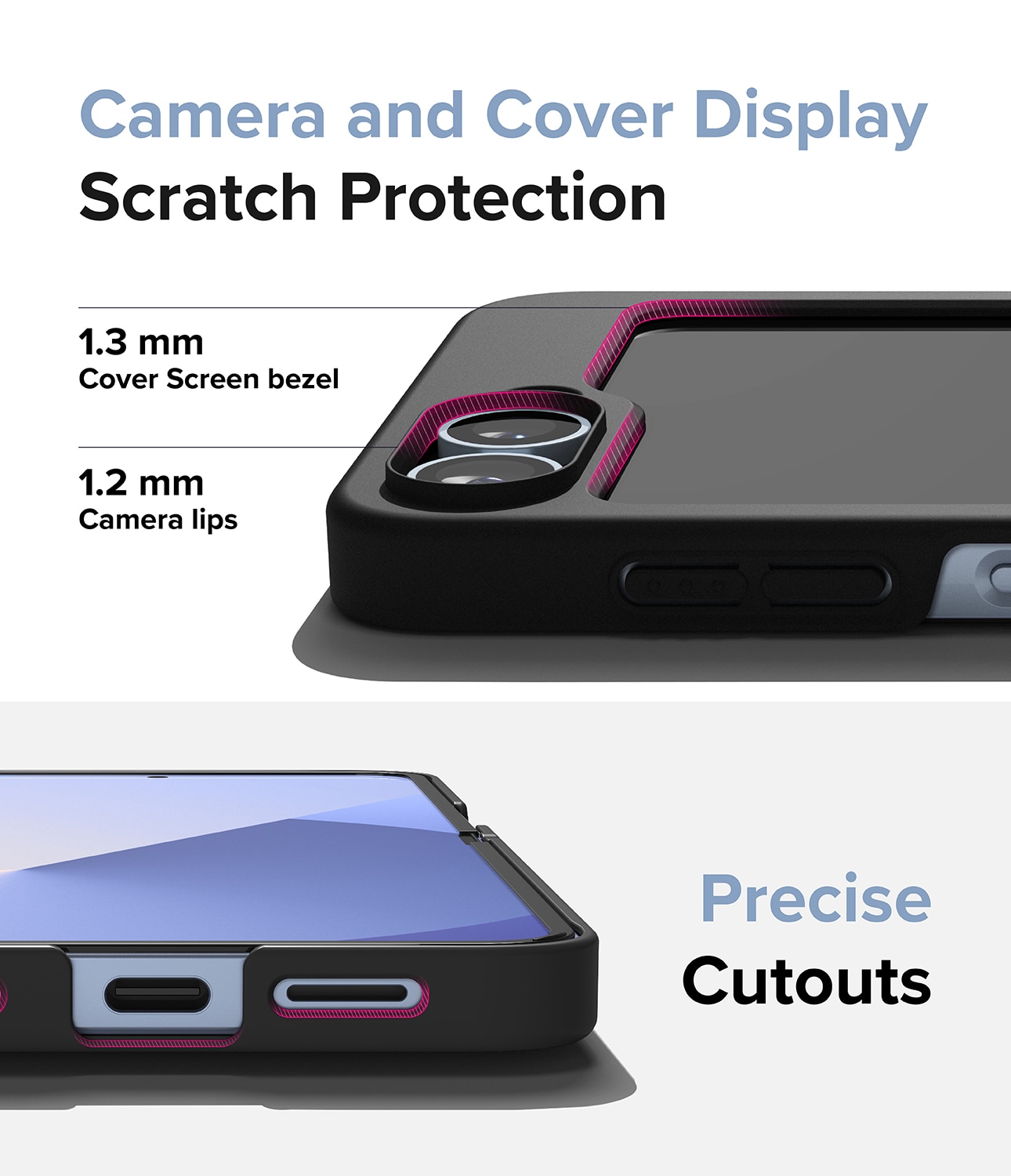 Coque Slim Magnetic Samsung Galaxy Z Flip 6, Black