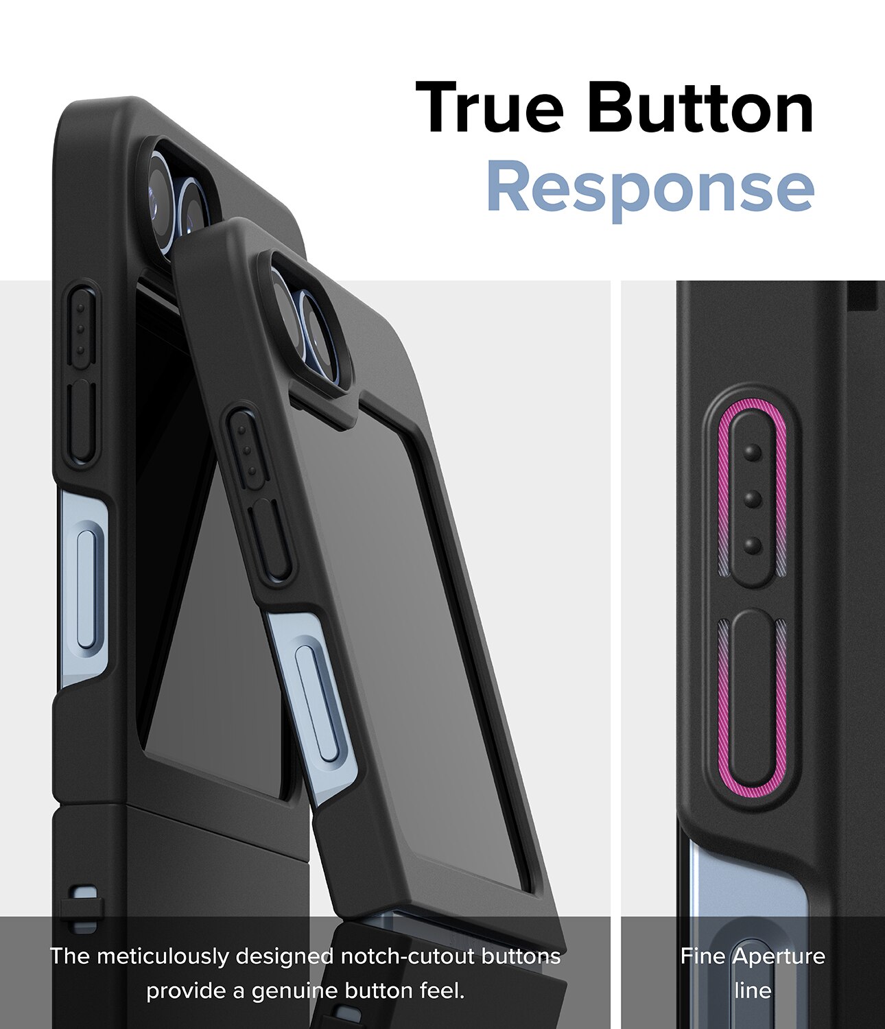 Coque Slim Magnetic Samsung Galaxy Z Flip 6, Black
