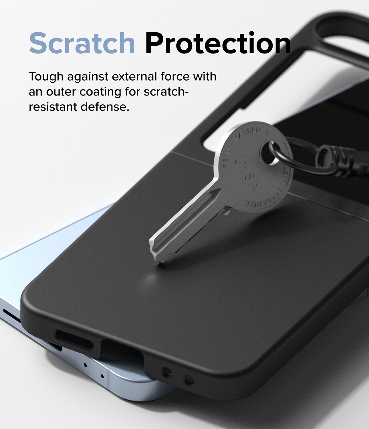 Coque Slim Magnetic Samsung Galaxy Z Flip 6, Black