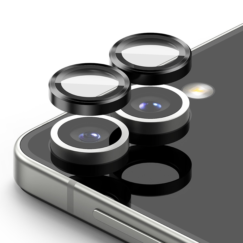 Camera Lens Frame Glass (2 pièces) Samsung Galaxy Z Flip 7 Black