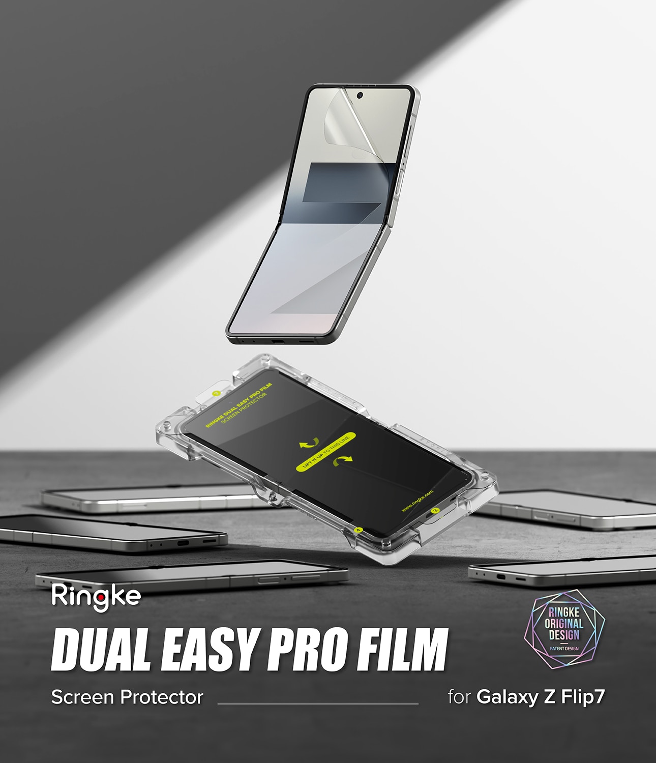 Dual Easy Pro Screen Protector (2 pièces) Samsung Galaxy Z Flip 7