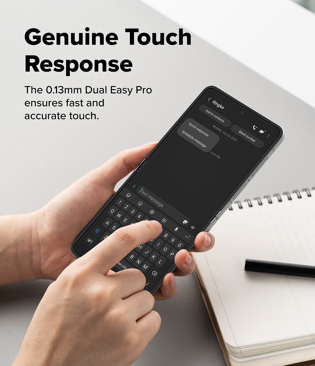Dual Easy Pro Screen Protector (2 pièces) Samsung Galaxy Z Flip 7