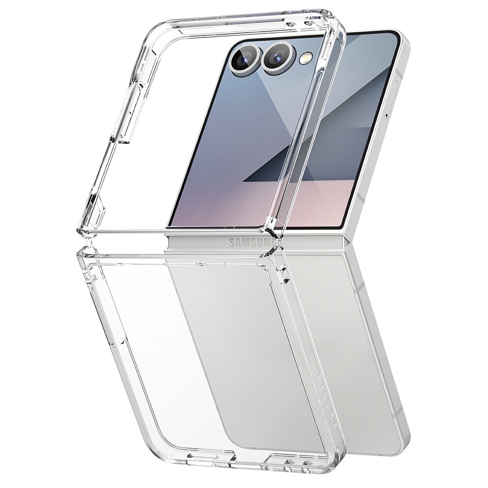 Coque Fusion Samsung Galaxy Z Flip 7, Clear