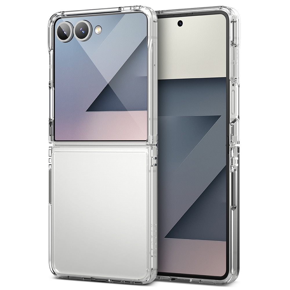 Coque Fusion Samsung Galaxy Z Flip 7, Clear