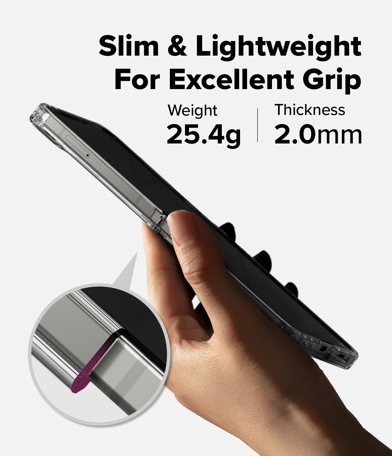 Coque Fusion Magnetic Samsung Galaxy Z Flip 7 Transparent