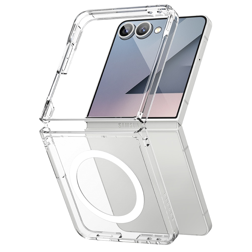 Coque Fusion Magnetic Samsung Galaxy Z Flip 7 Transparent