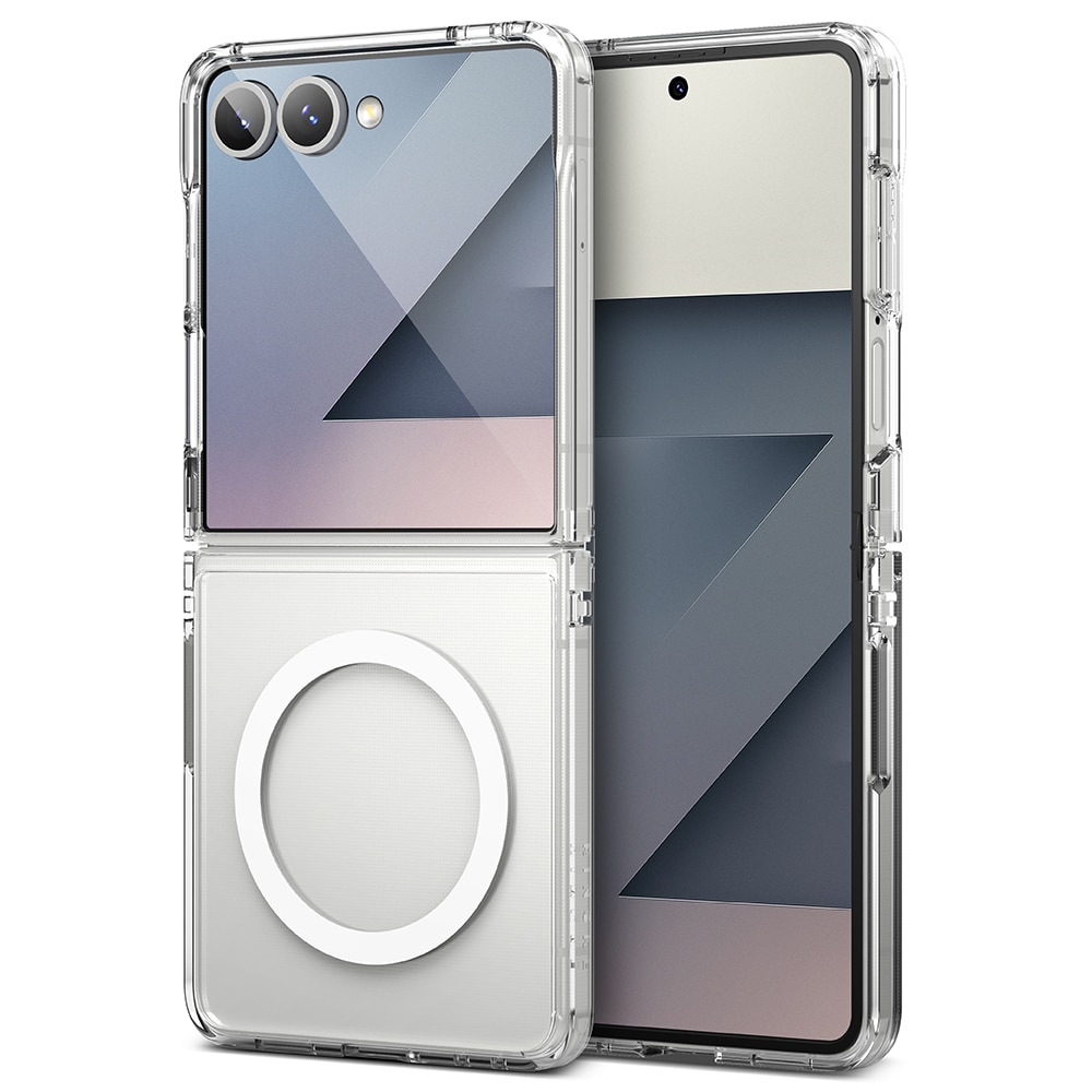 Coque Fusion Magnetic Samsung Galaxy Z Flip 7 Transparent
