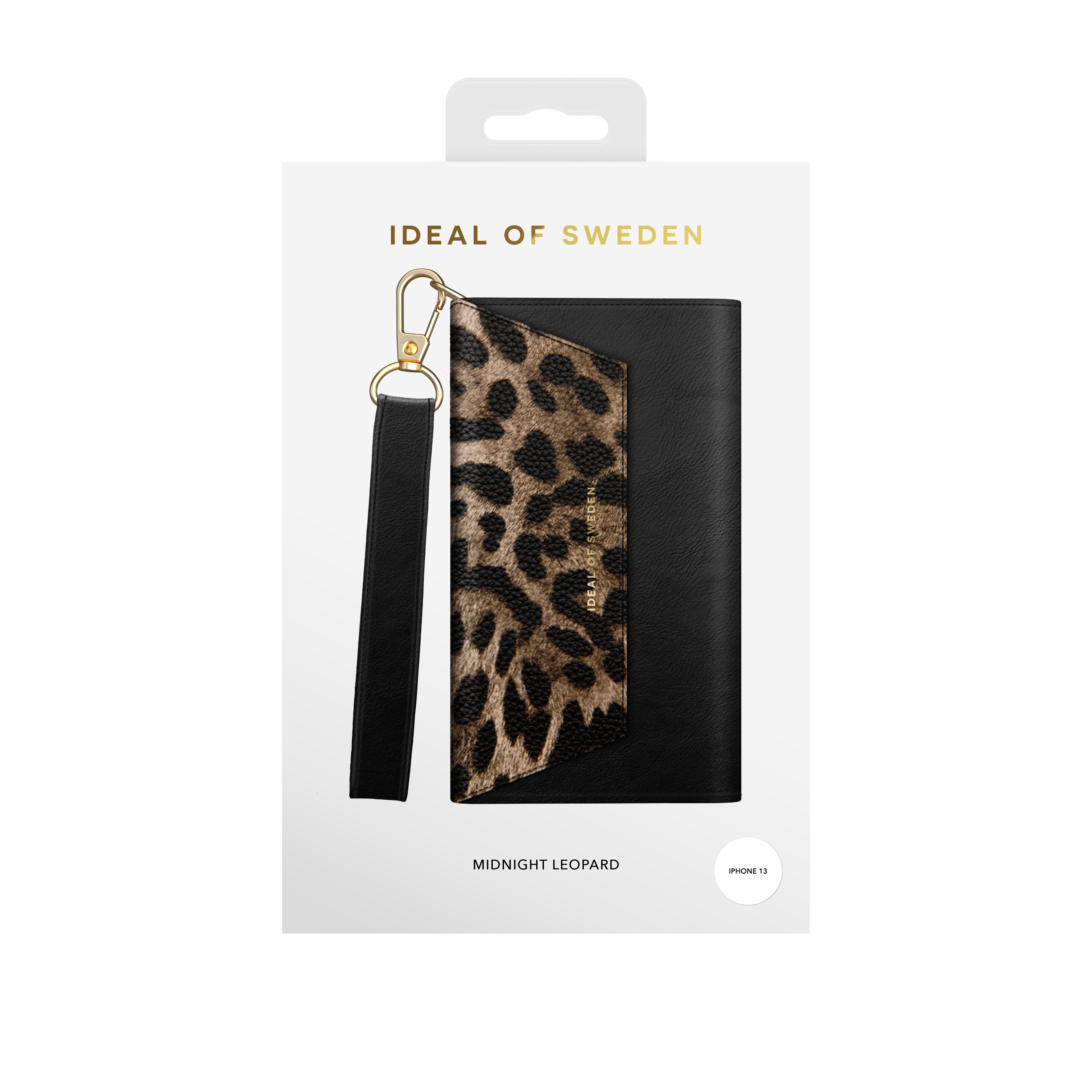 Cassette Clutch iPhone 13 Midnight Leopard