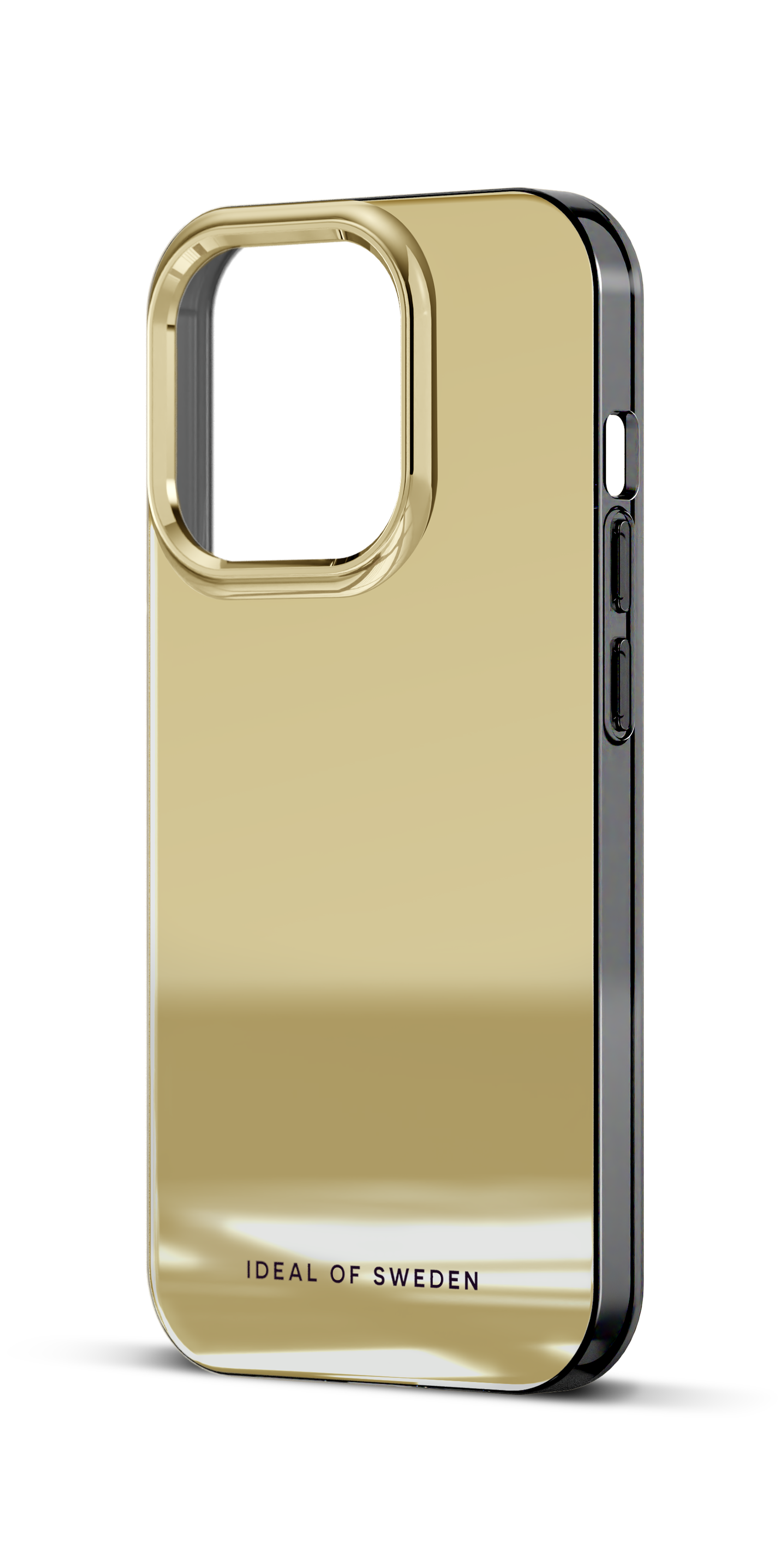 Clear Coque iPhone 15 Pro Mirror Gold