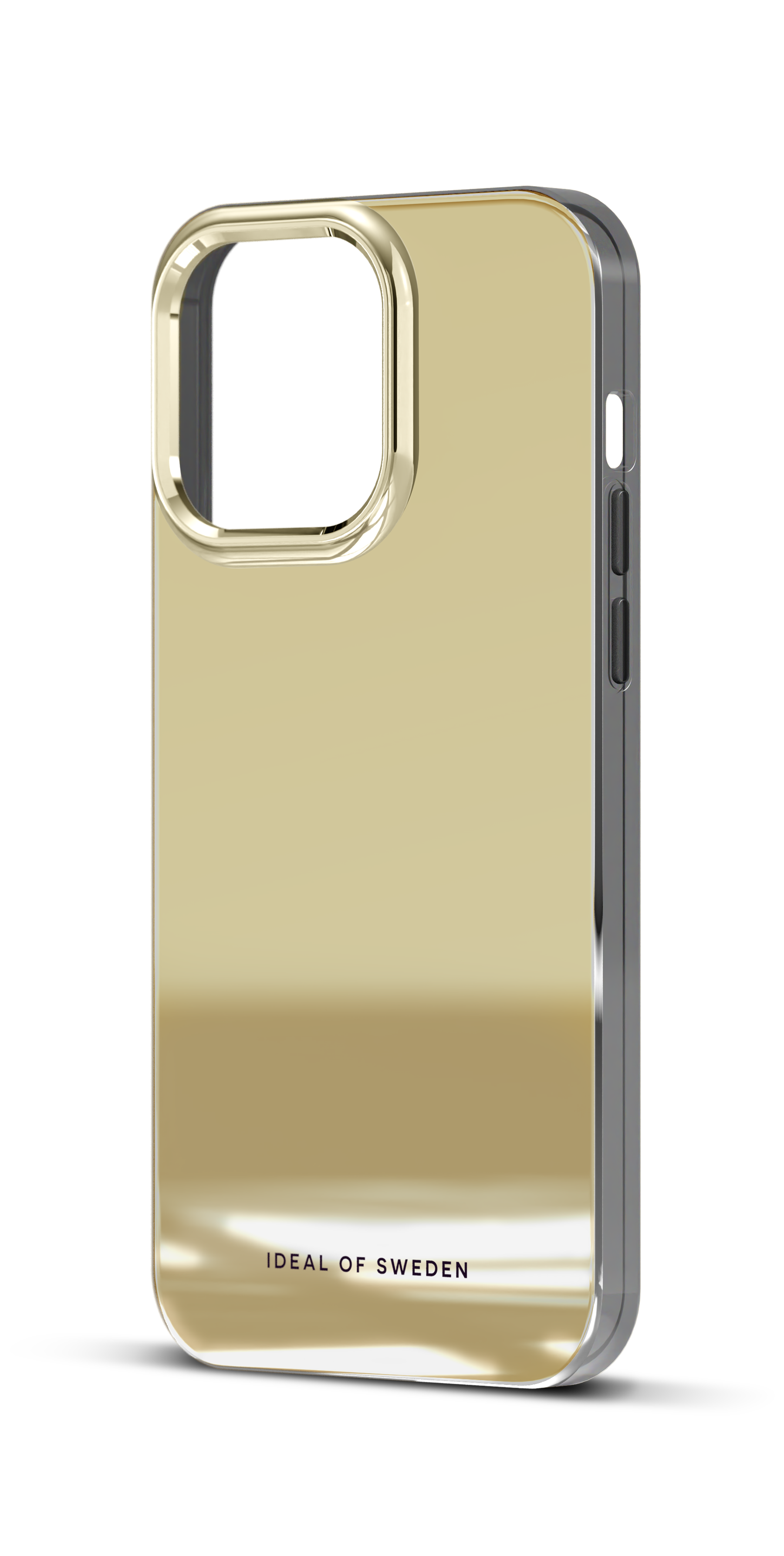 Clear Coque iPhone 15 Pro Max Mirror Gold