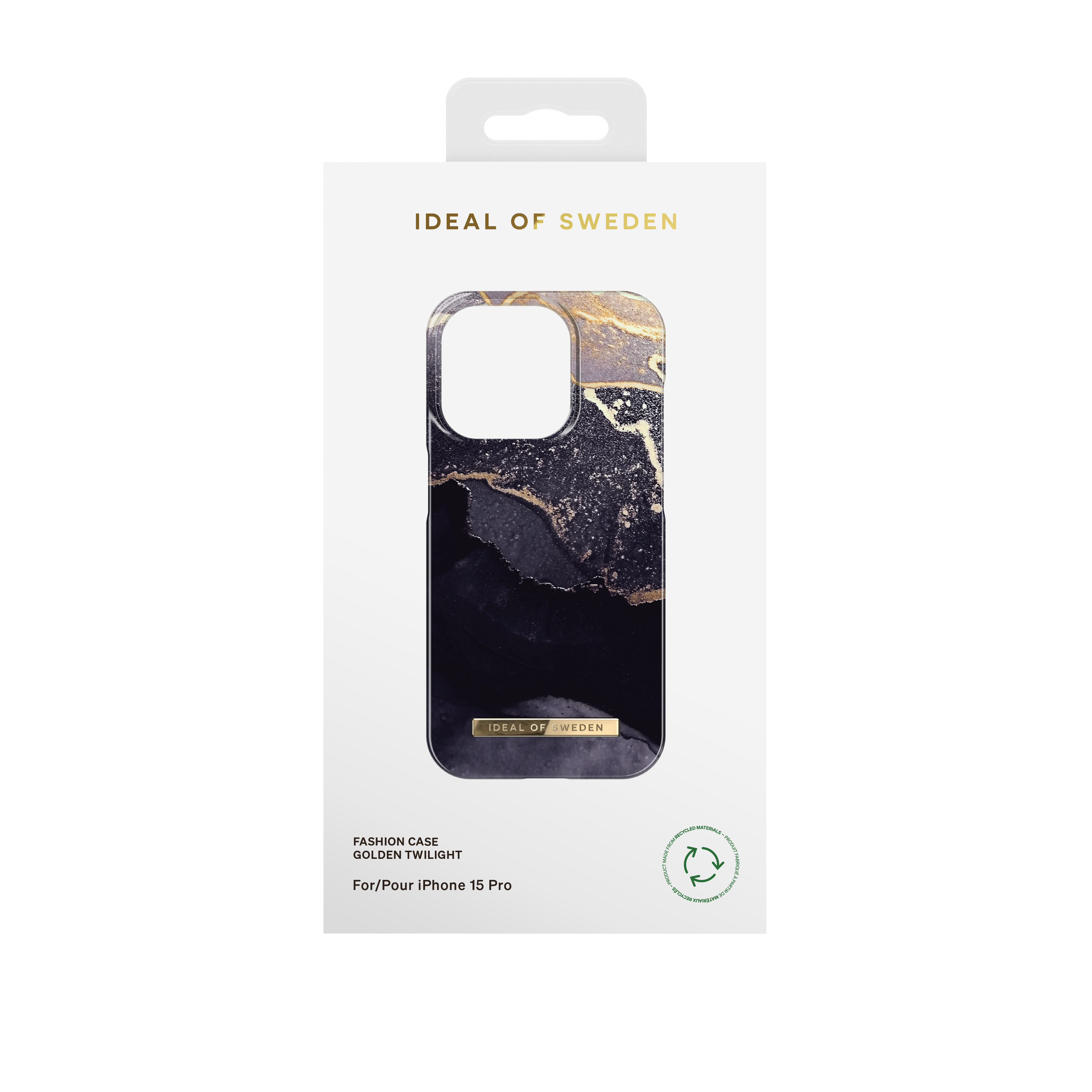 Coque Fashion Case iPhone 15 Pro, Golden Twilight