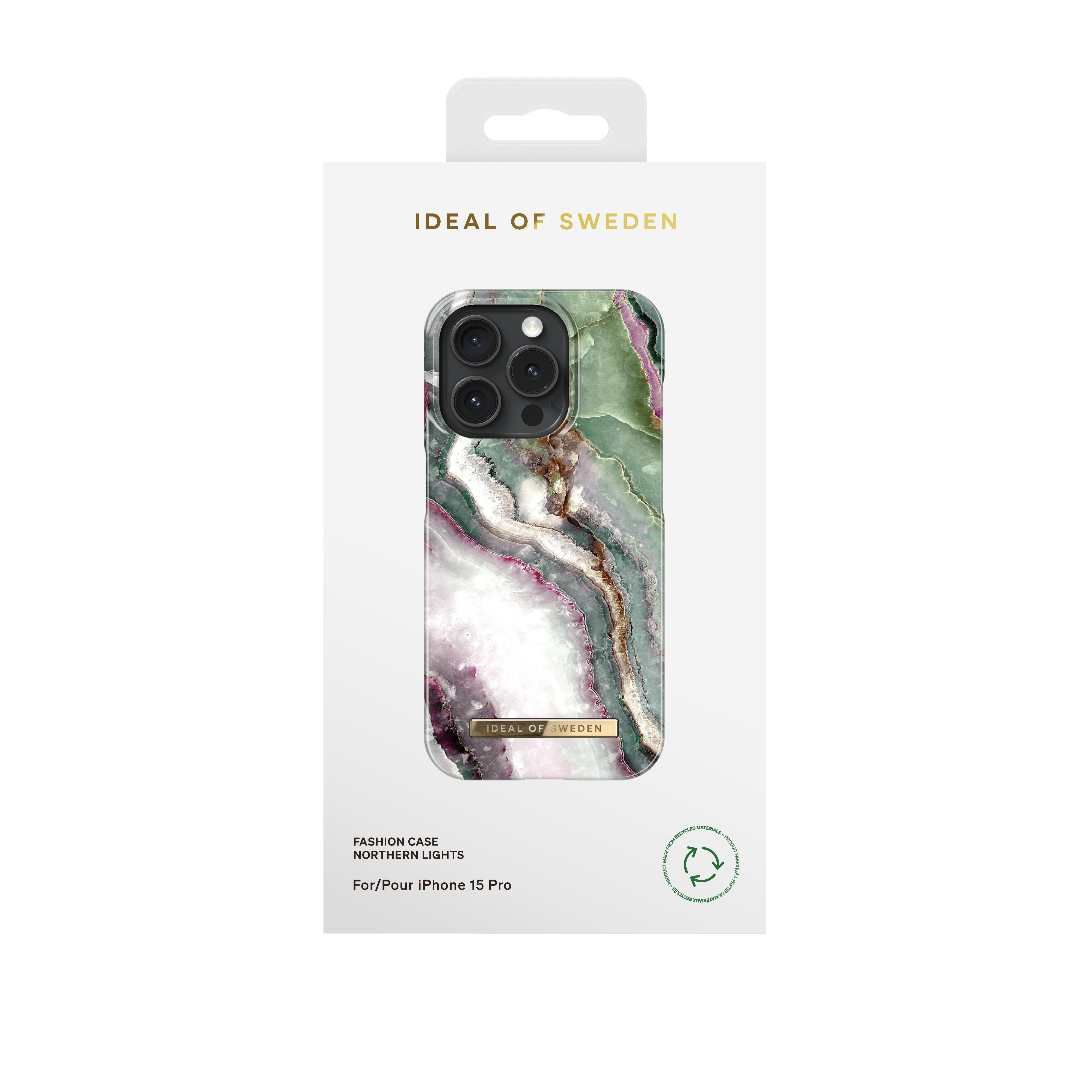 Coque Fashion Case iPhone 15 Pro, Northern Lights