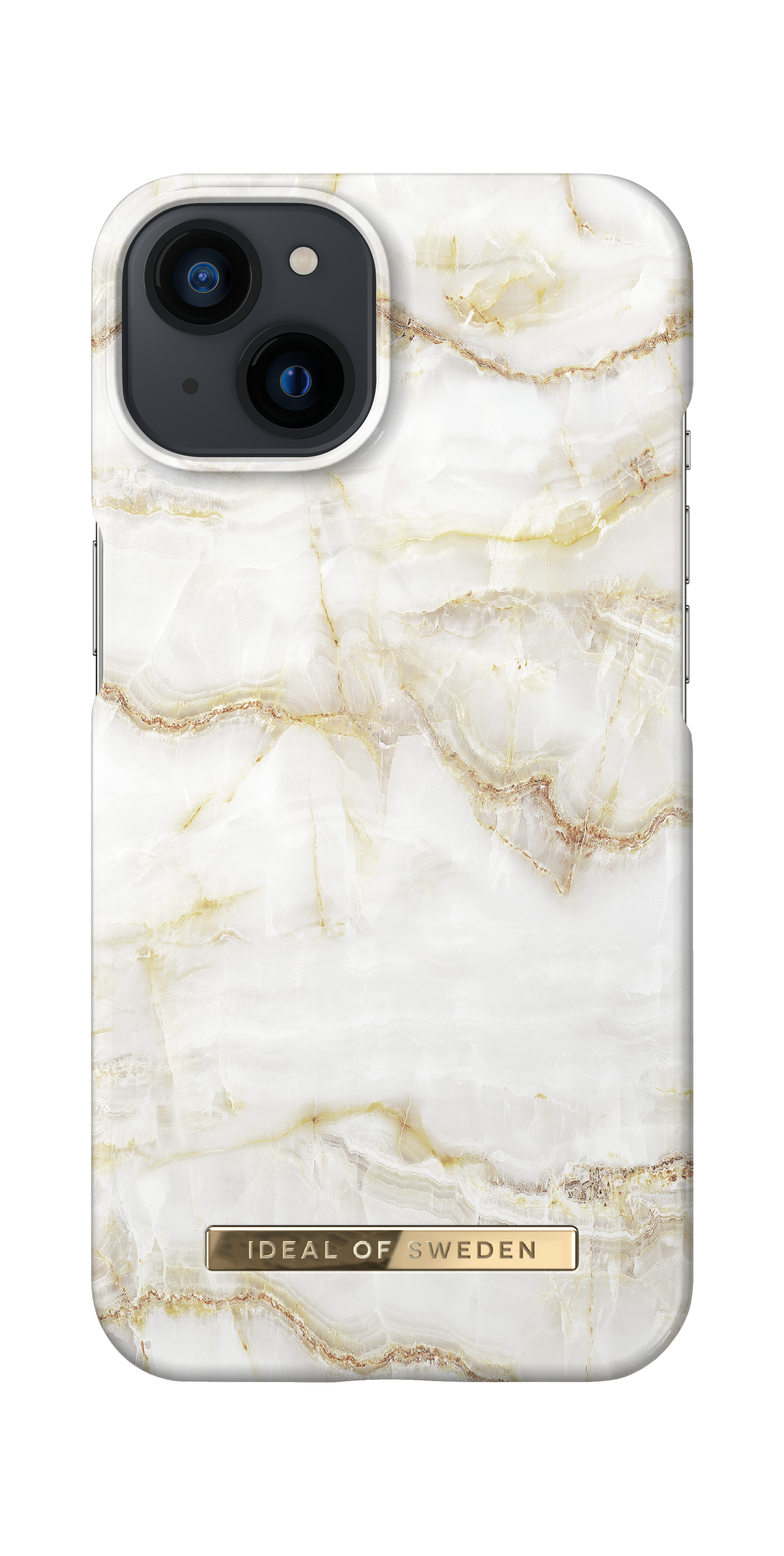 Coque Fashion Case iPhone 13 Golden Pearl Marble