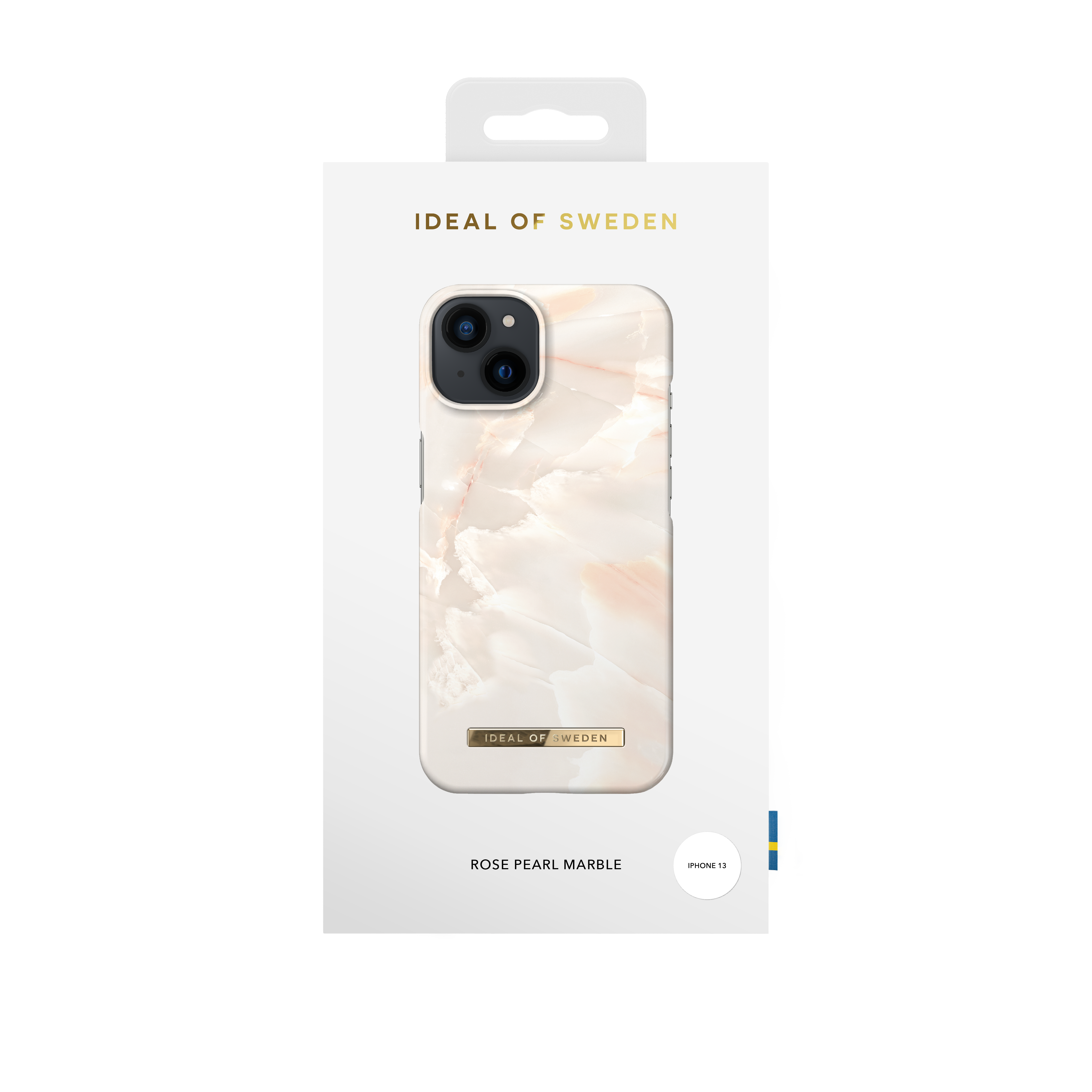 Coque Fashion Case iPhone 13 Rose Pearl Marble