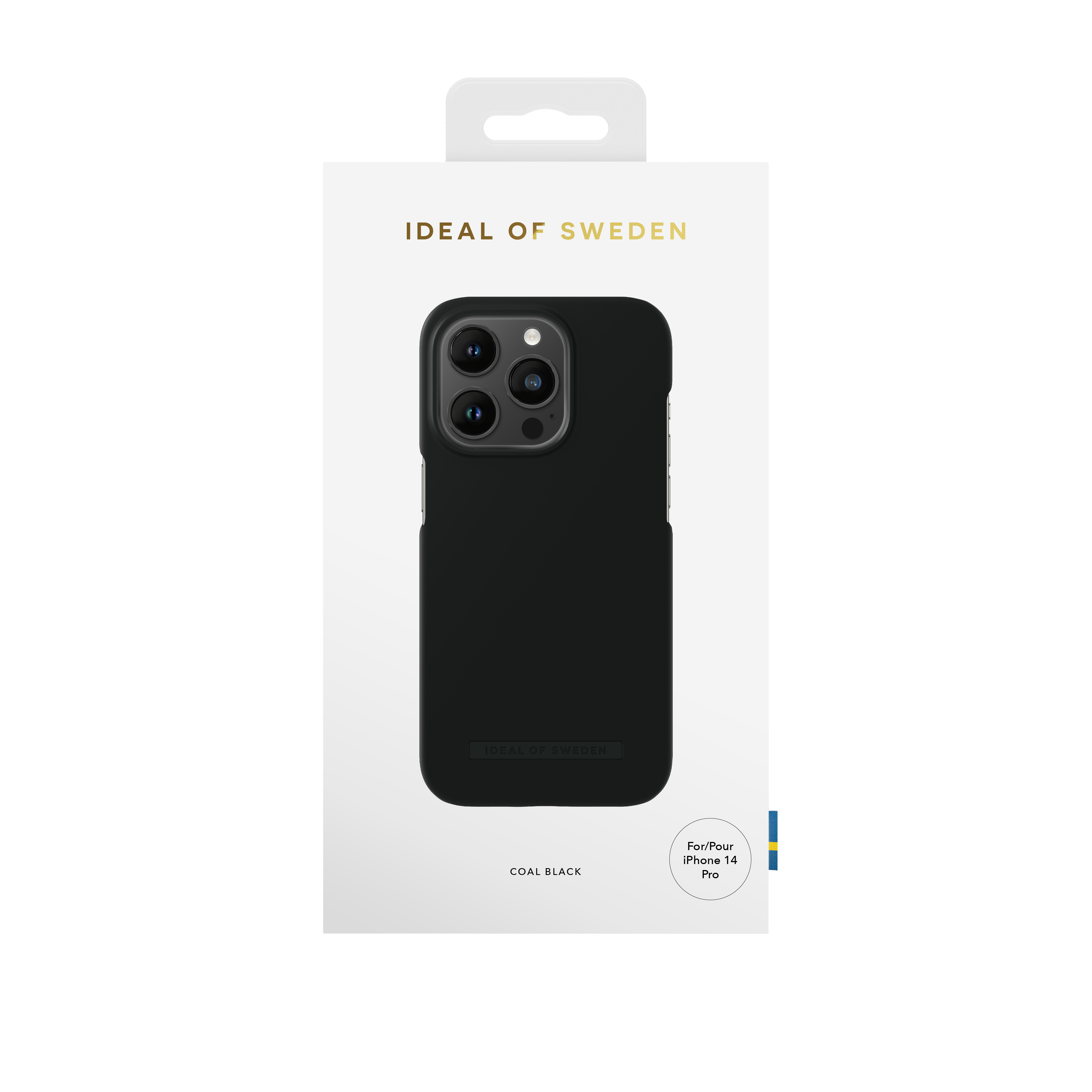 Coque Seamless iPhone 14 Pro Coal Black